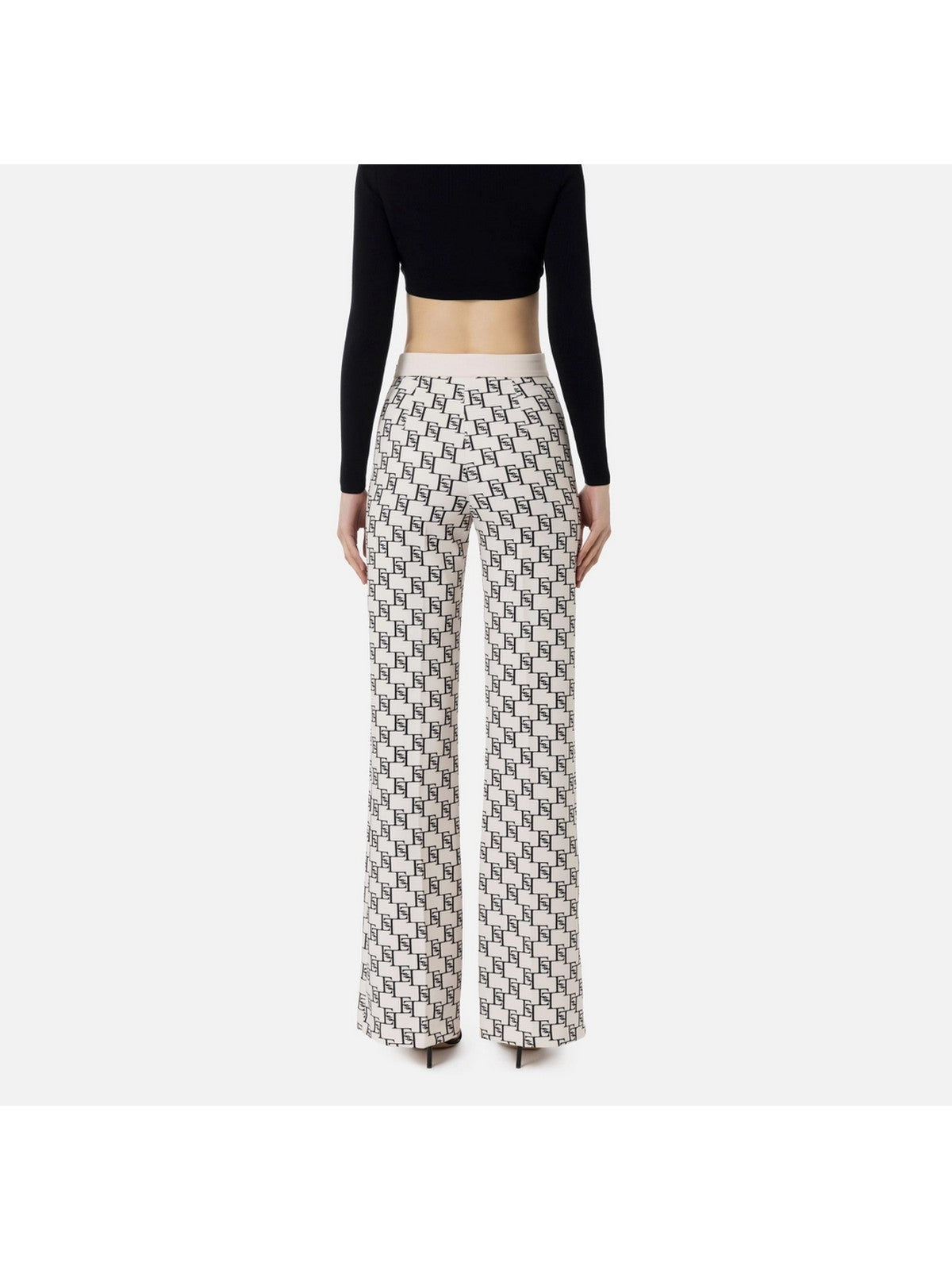 ELISABETTA FRANCHI Pantalone Donna PAS1541E2 E84 Avorio
