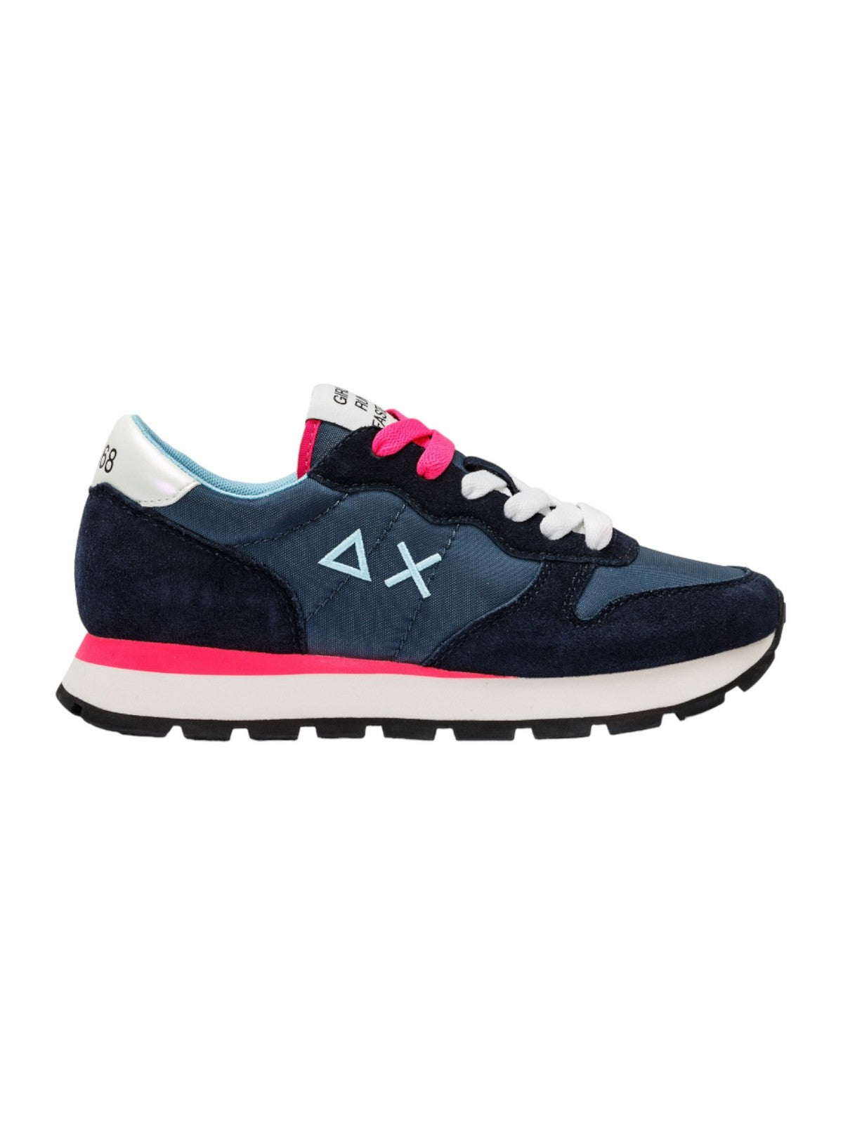 Sun68 Sneaker Woman Ally Solid Nylon Z34201 07 Azul