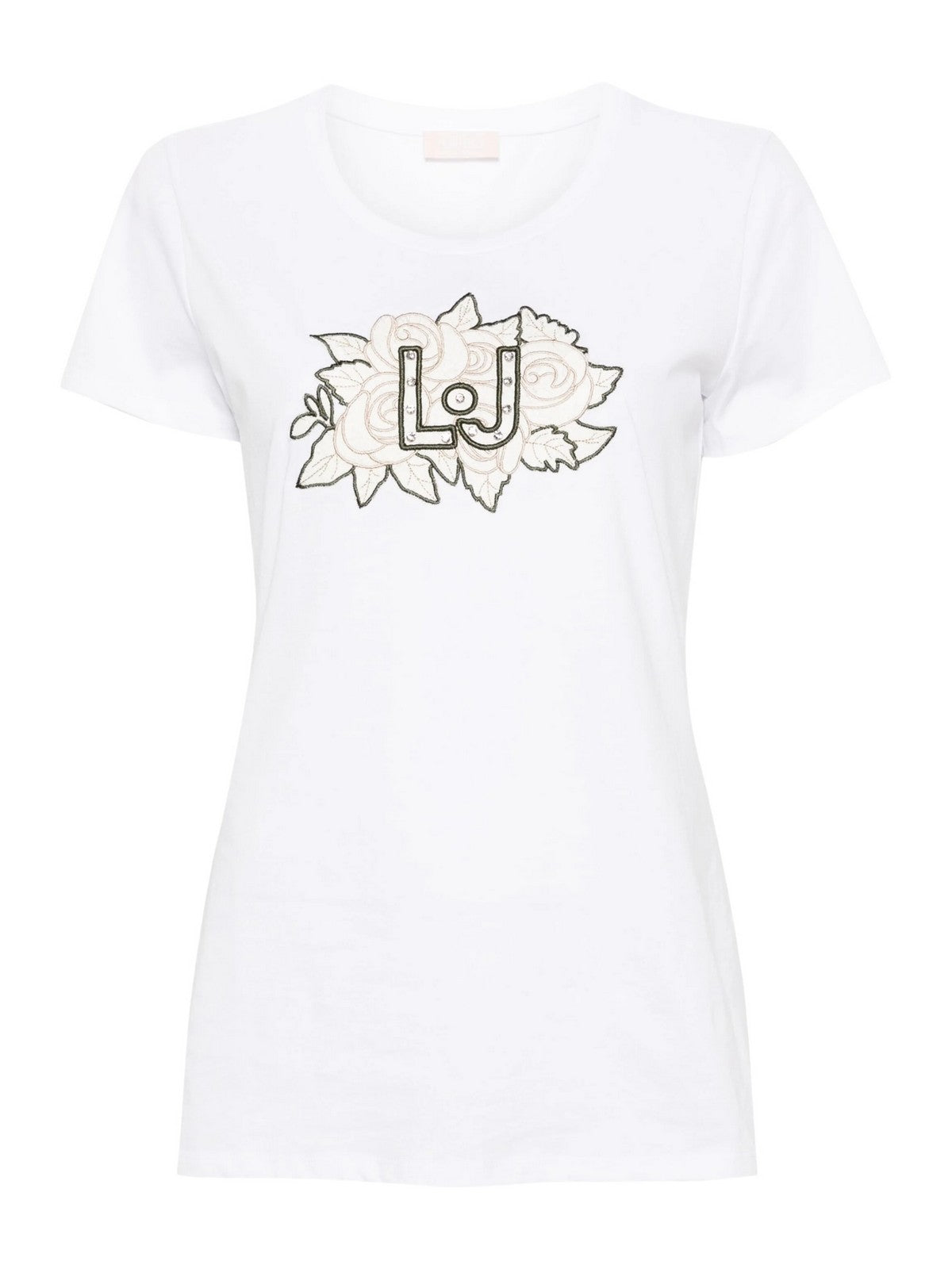 LIU JO WHITE T-Shirt e Polo Donna MA4333J5904 N9306 Bianco gioboutiqueweb