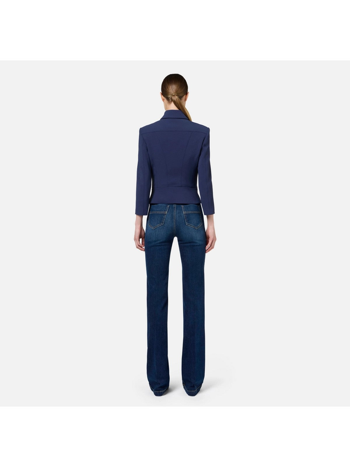 ELISABETTA FRANCHI Giacca Donna GI10046E2 B75 Blu gioboutiqueweb