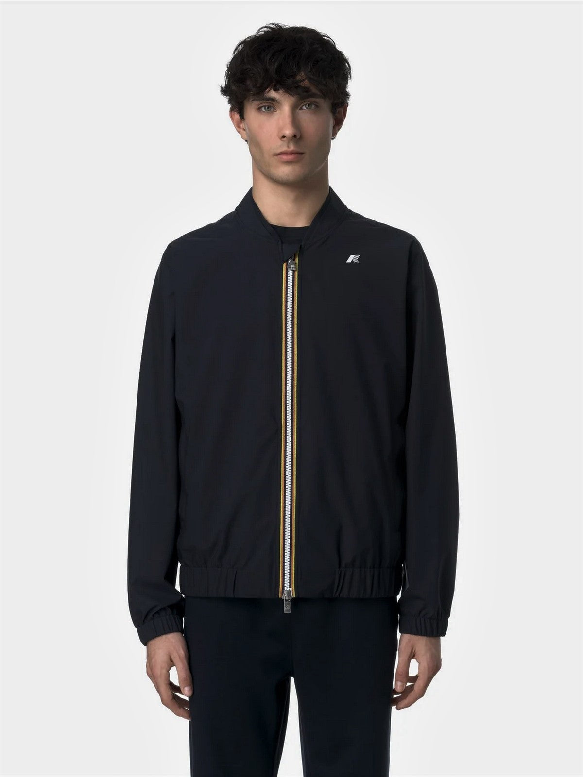 K-Way Men's Jacket Aurene Stretch Dot K51376W Usy Black