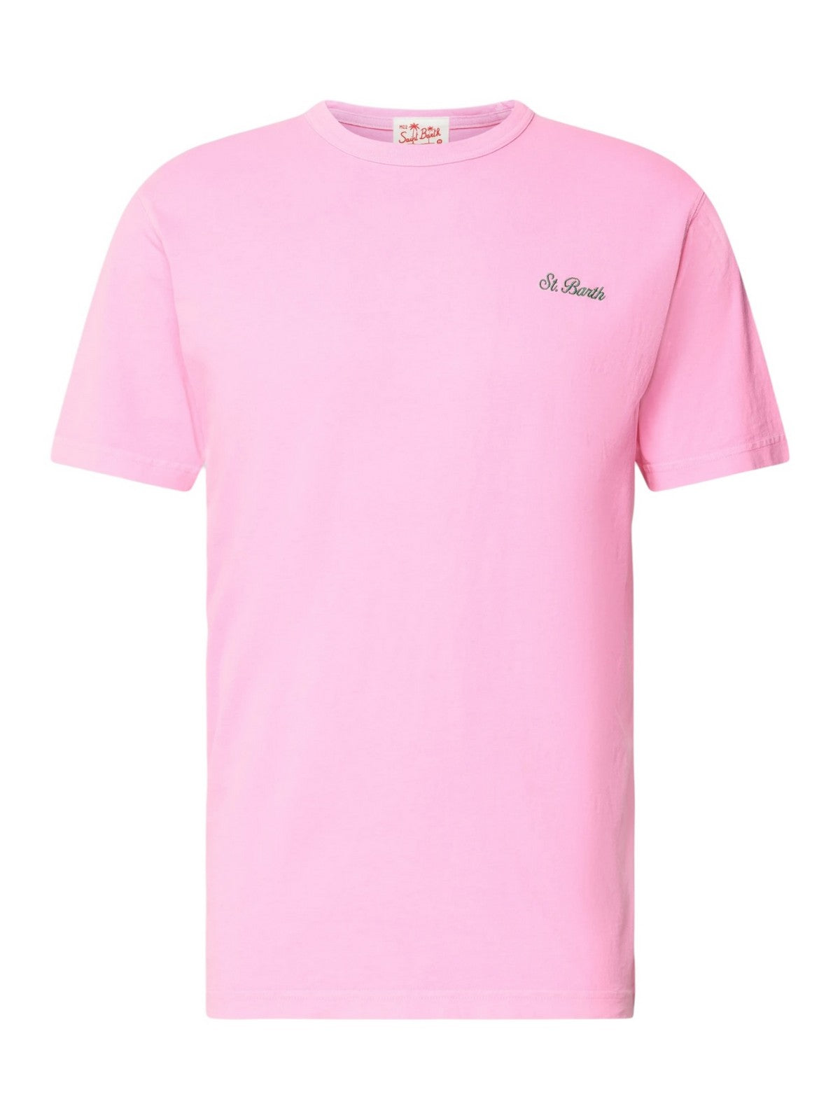 MC2 Saint Barth T-shirt and men's pole Desser 01823F Rosa