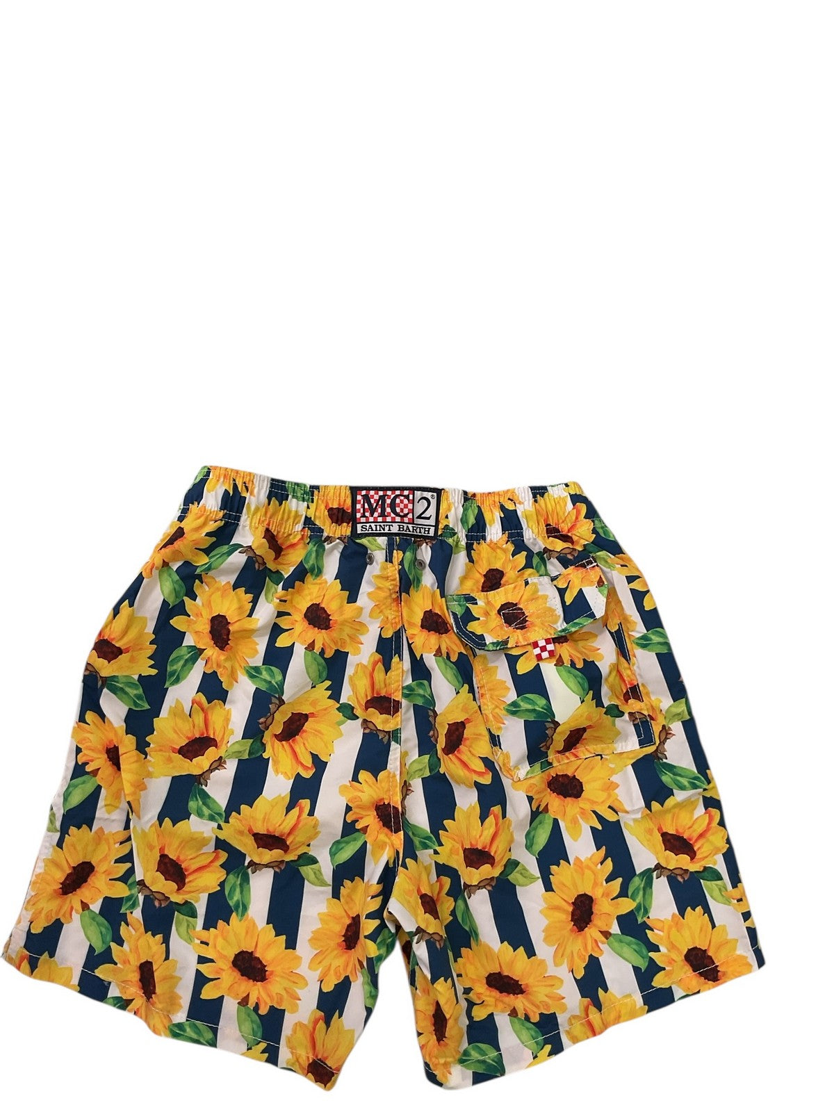 MC2 SAINT BARTH Costume da bagno Uomo Pantaloncino GUSTAVIA SFST06 SUNFLOWER STRIP