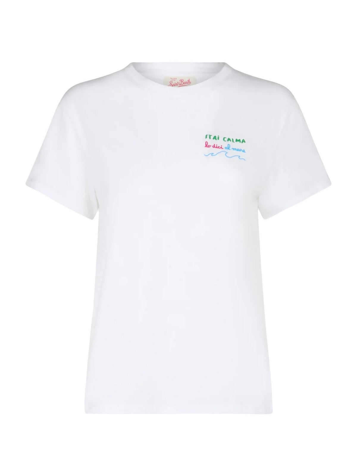 MC2 SAINT BARTH T-Shirt e Polo Donna EMILIE 03053F Bianco
