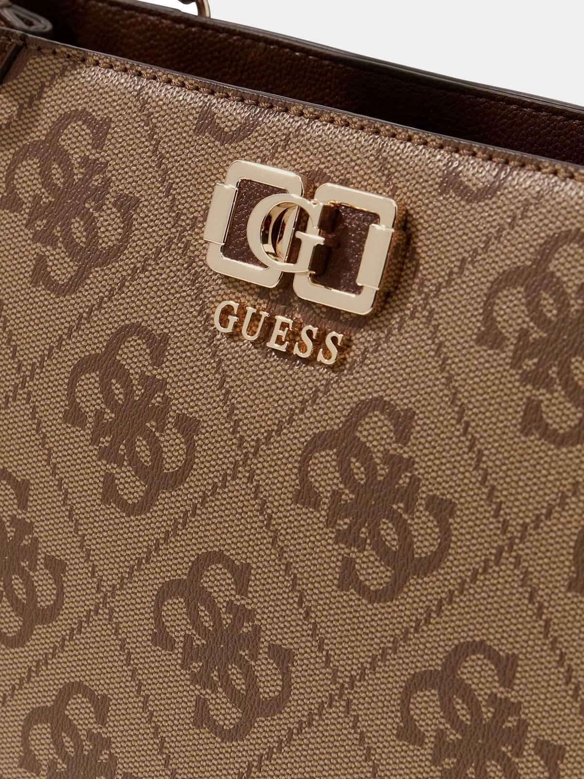 GUESS Borsa Donna KARNILLA LOGO GFRIEND CARRYALL HWOS99 01220 LGW LATTE LOGO/BROWN
