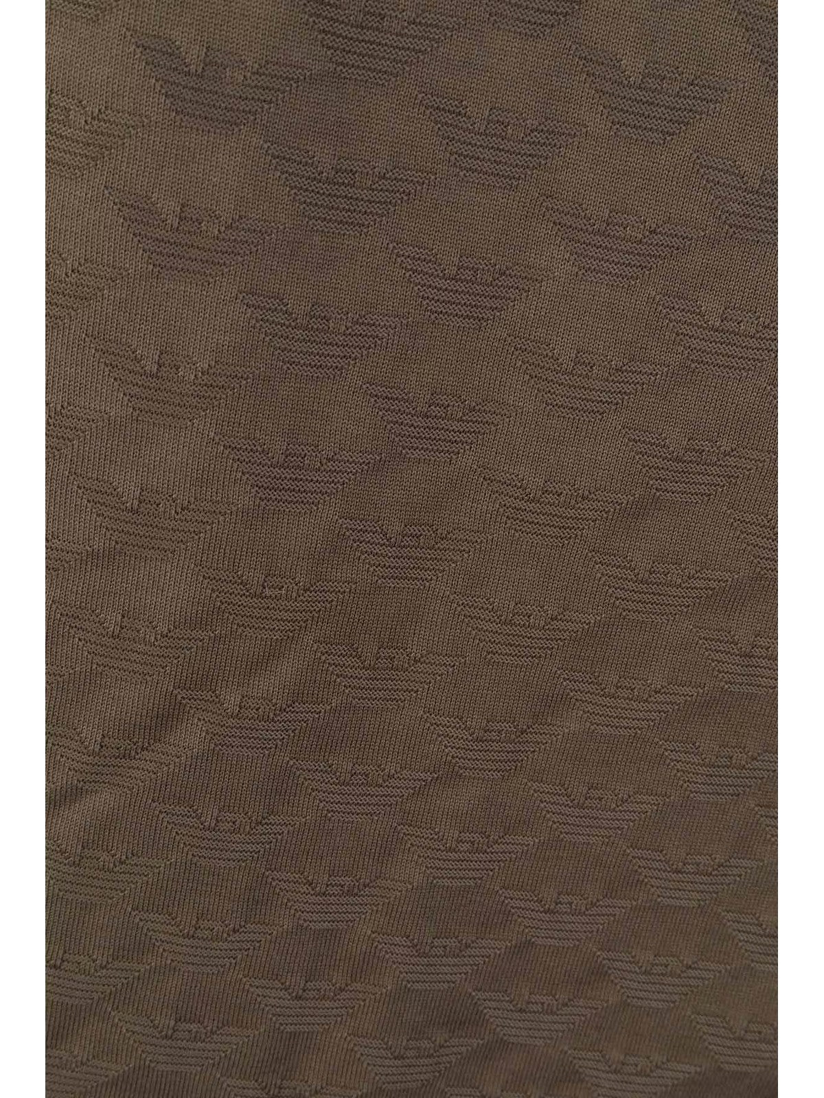 EMPORIO ARMANI Polo Uomo 8N1FP0 1JHWZ U6195 CHOCOLATE CHIP gioboutiqueweb