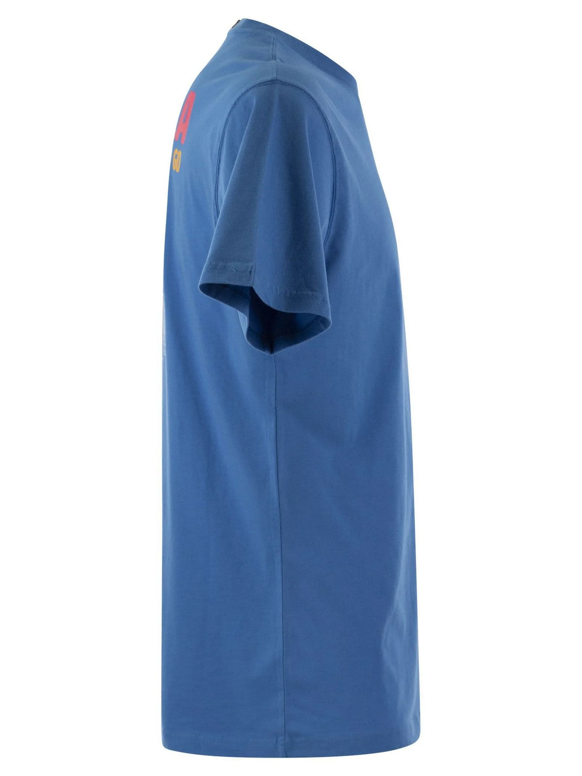 Mc2 Saint Barth T-shirt and Tshirt Man 00740f blue pole