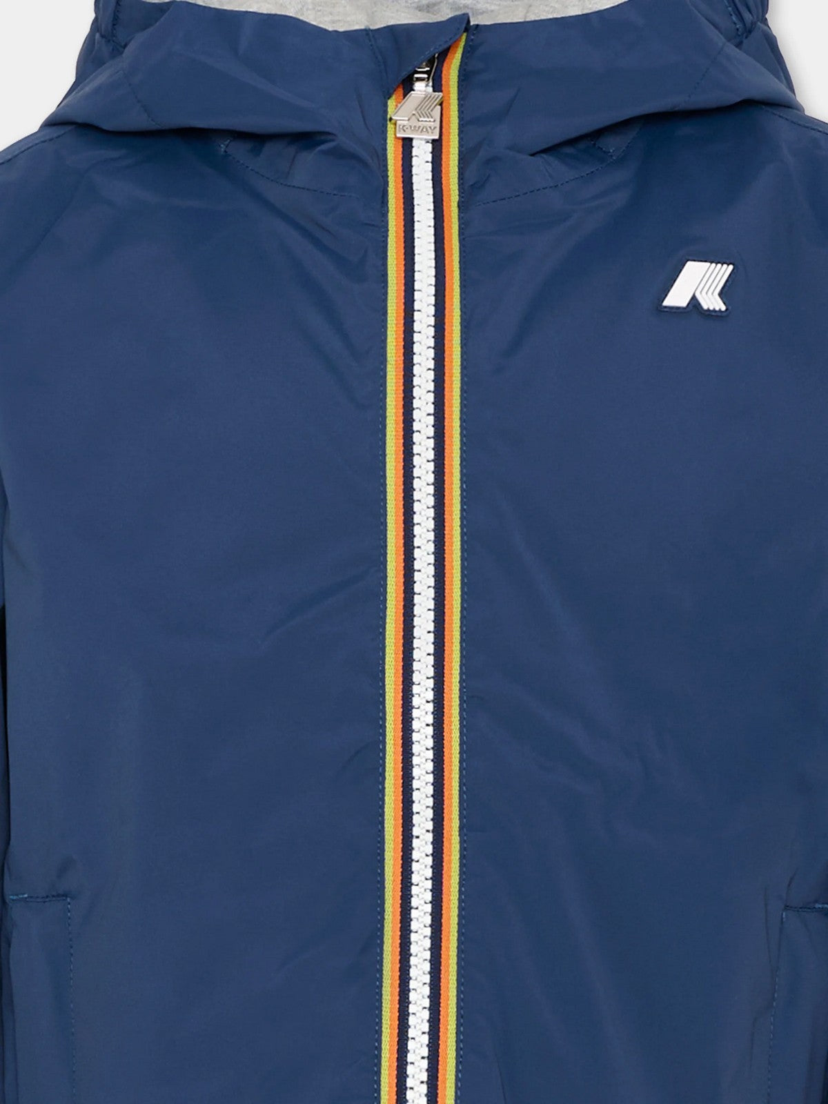 K-WAY KIDS Giubbino Bambini e ragazzi P. JACK STRETCH NYLON JERSEY K41335W B67 Blue Insignia