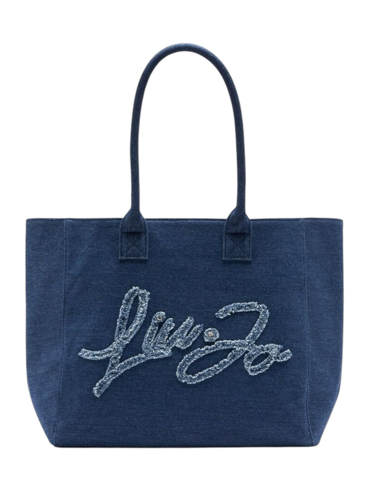 LIU JO BEACHWEAR Borsa Donna VA5208D0001 00770 BLU DENIM gioboutiqueweb