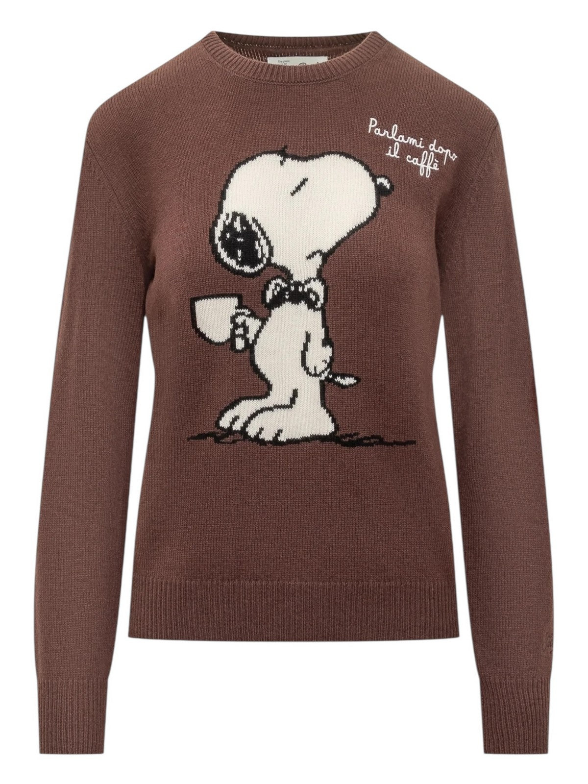 MC2 SAINT BARTH Maglione Donna NEW QUEEN 04144I SNOOPY CAFFE 18 EMB