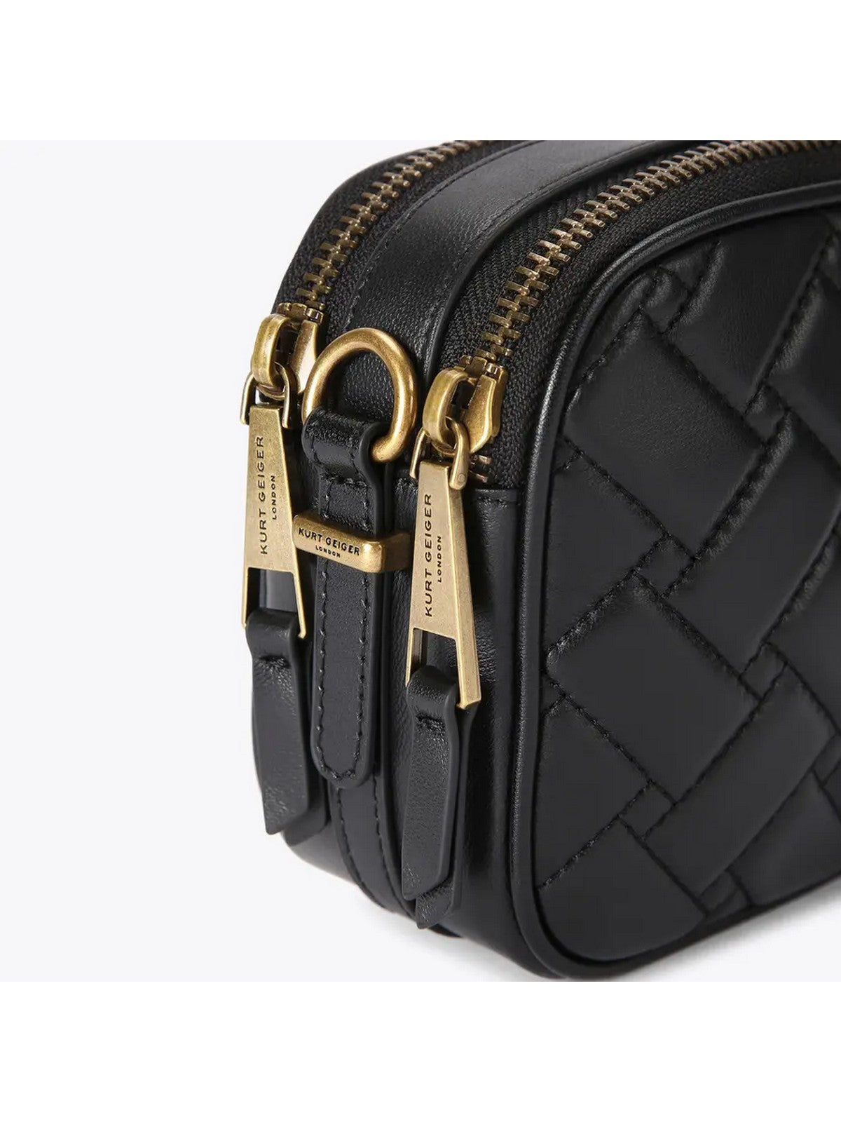 KURT GEIGER Borsa Donna KENSINGTON CAMERA 2041700109 BLACK BLACK gioboutiqueweb