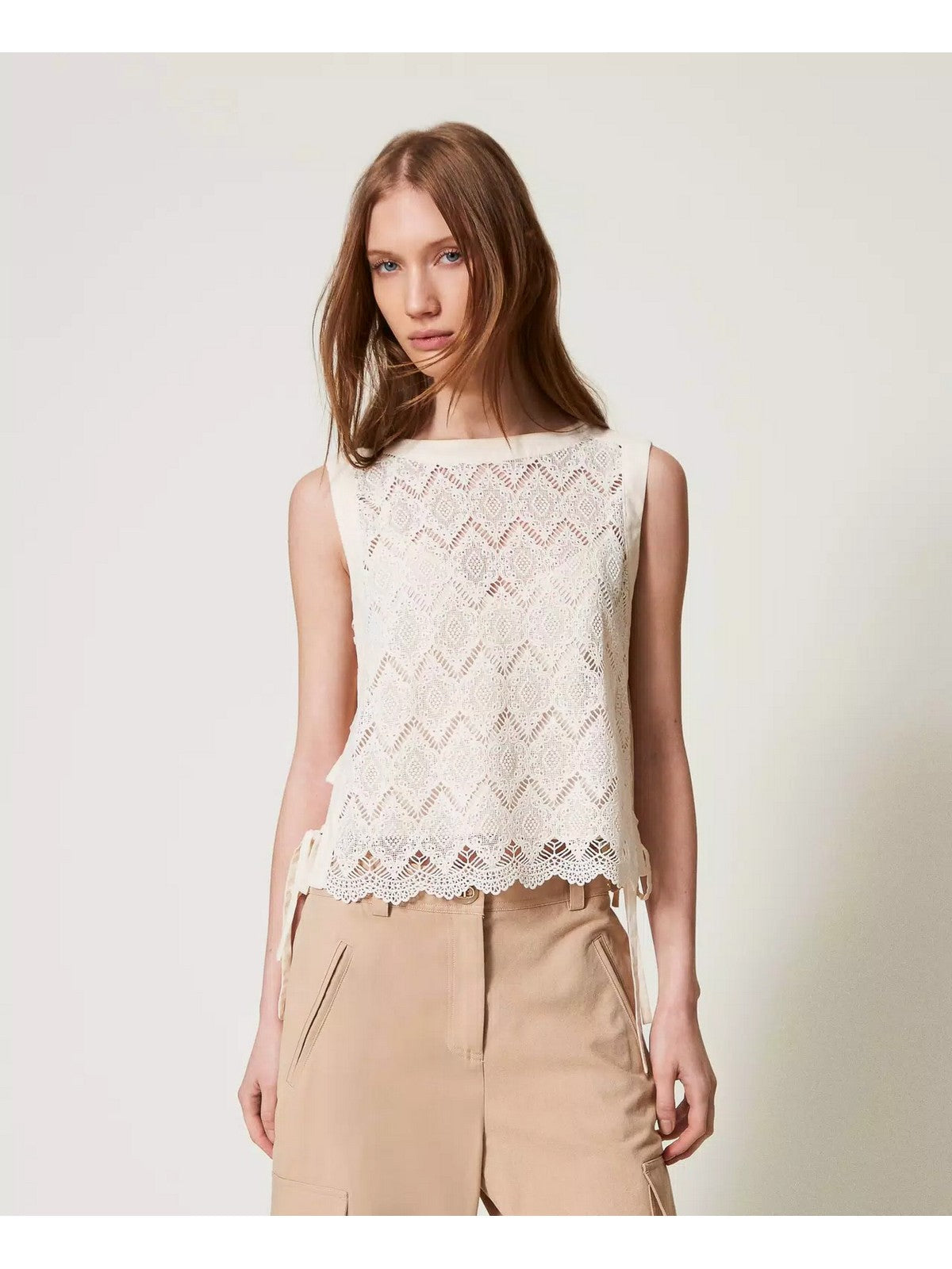 TWINSET Top Donna 251TP2408 12140 Beige