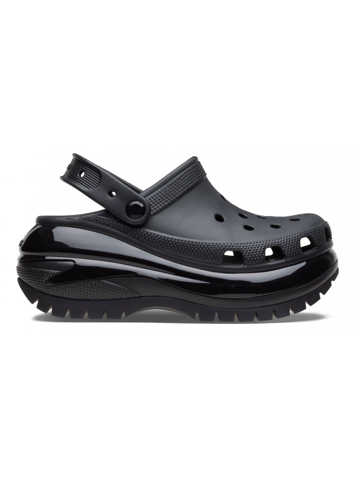 CROCS Ciabatta Donna Classic Mega Crush Clog W 207988 001 BLACK gioboutiqueweb