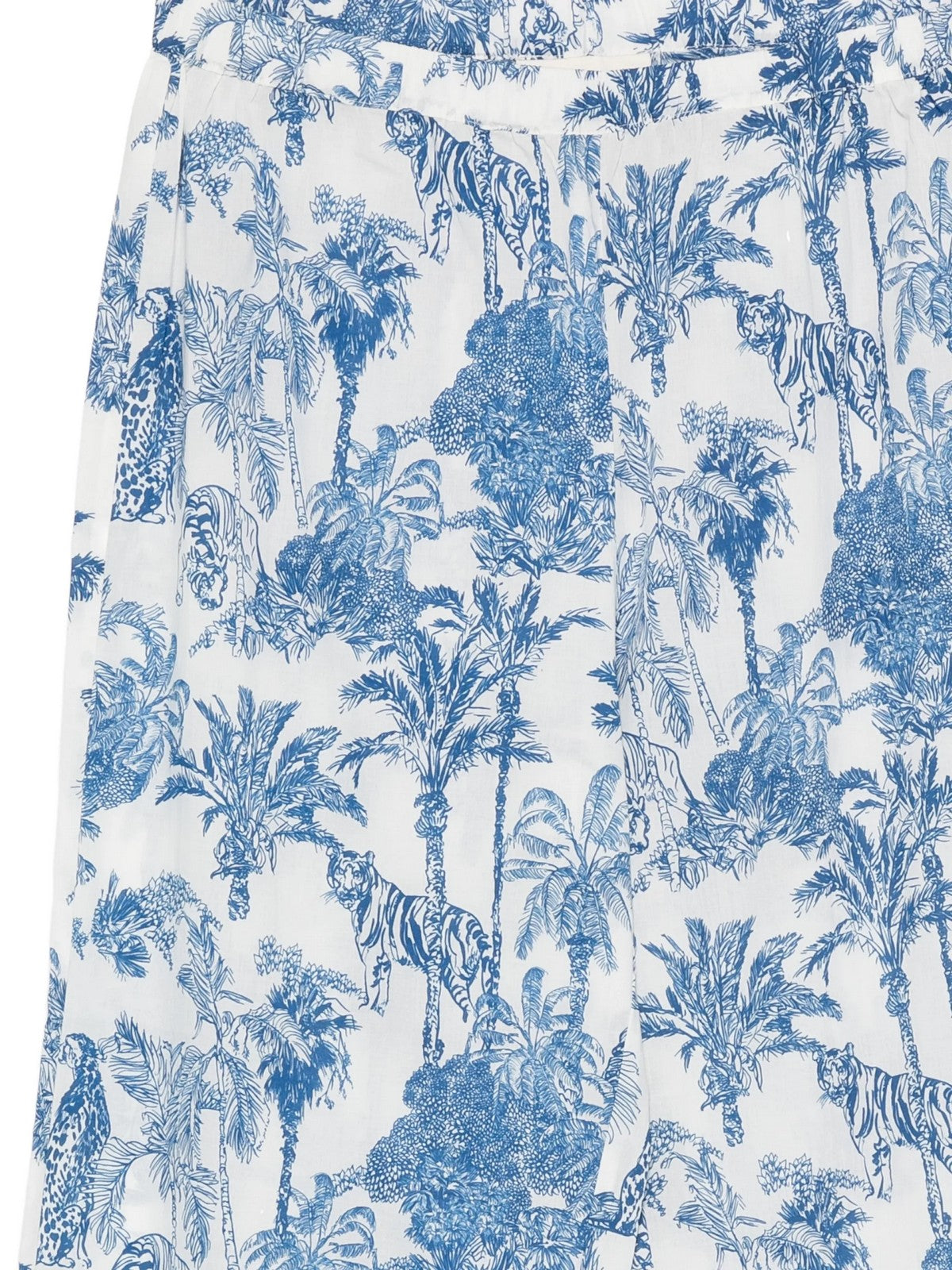 MC2 SAINT BARTH Pantalone Donna INEZ 01288L COTTON JUNGLE OCEANIA 01
