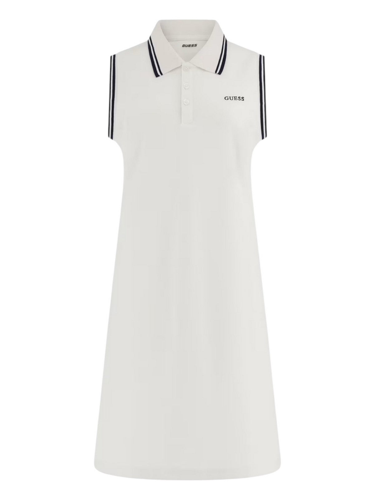 GUESS SPORT Abito Donna AMARYLLIS SHORT DRES V5GK04 KCOK1 G011 Bianco gioboutiqueweb