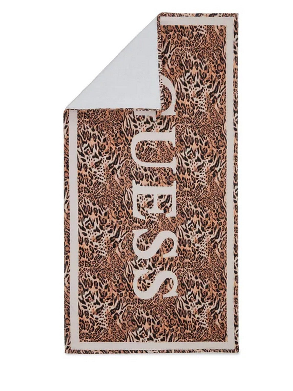 Guess Beachwear Sea Sea Woman Printed Towel E4GZ13 KBN40 P122 Beige