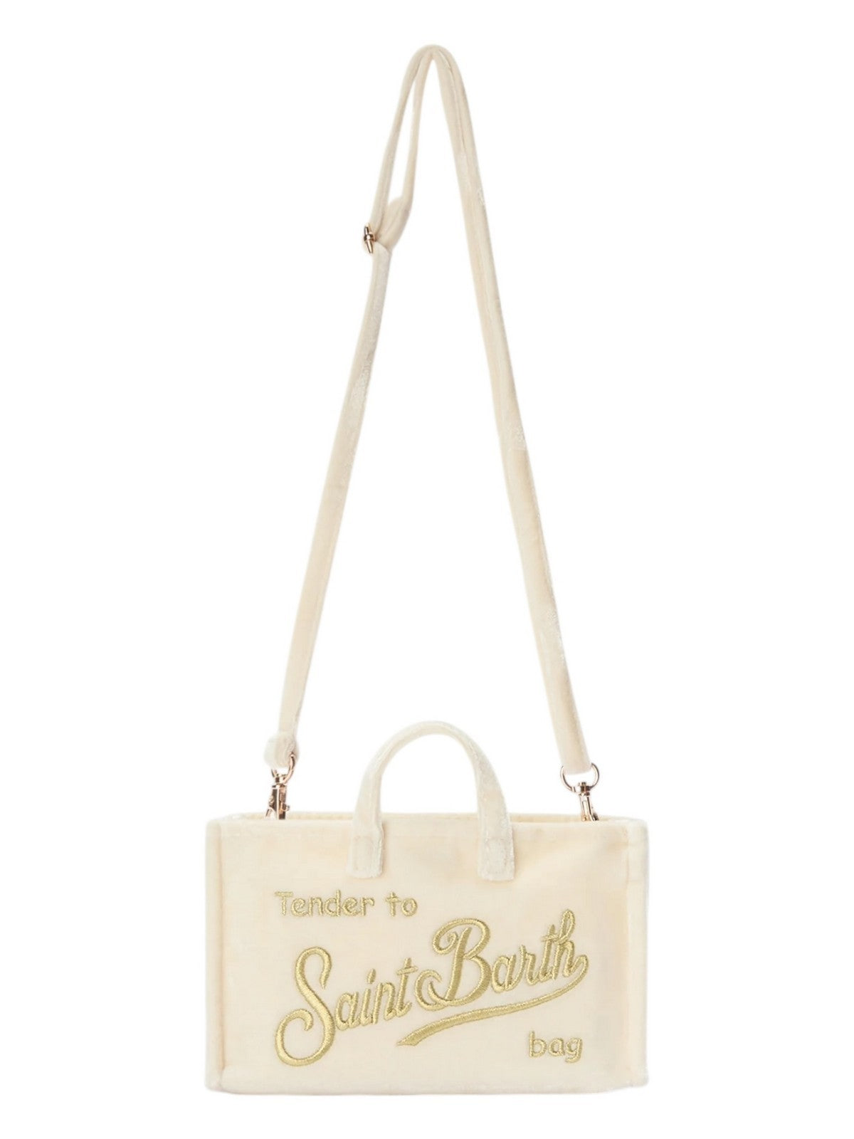 MC2 SAINT BARTH Pochette Donna PHONE BAG VELVET 01346I 10OR EMB