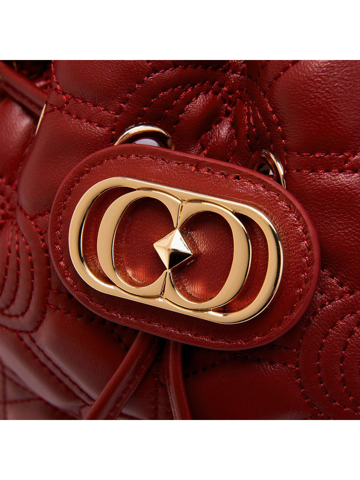 La bolsa de mujer Carrie 132P-B-273-lea Blo Marrone