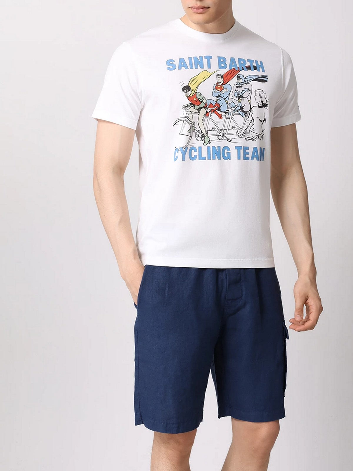 MC2 Saint Barth T-shirt and Polo Men Tshirt Man 00709F White