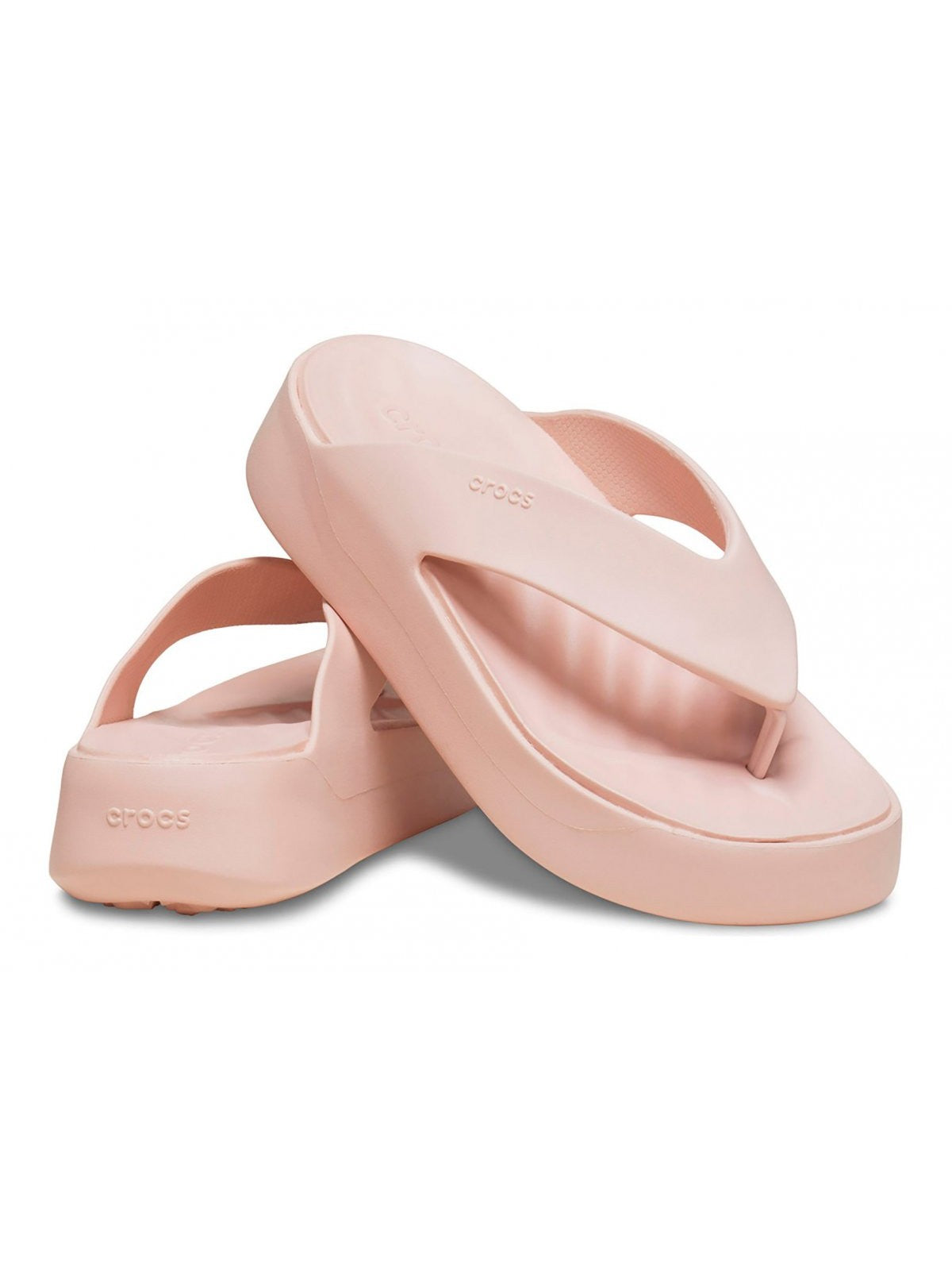 CROCS Infradito Donna Getaway Platform Flip W 209410 6UR QUARTZ gioboutiqueweb