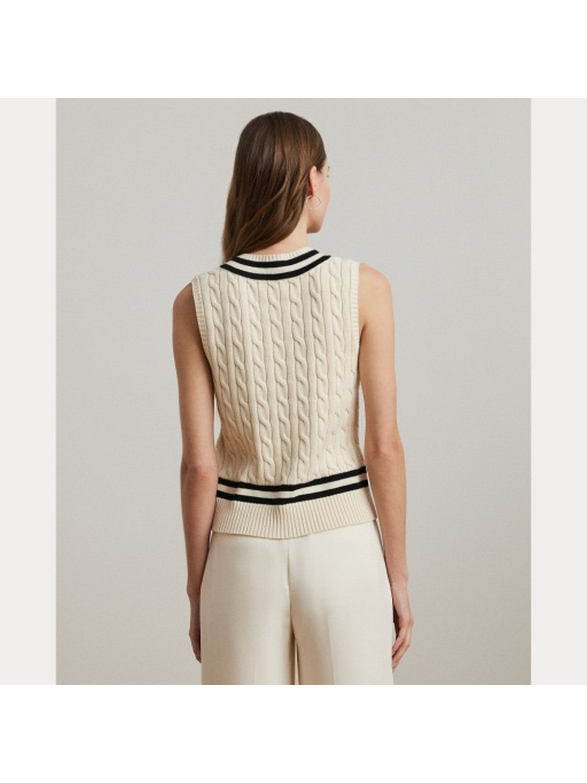 LAUREN RALPH LAUREN Maglia Donna NALRUM 200975495 001 Beige gioboutiqueweb