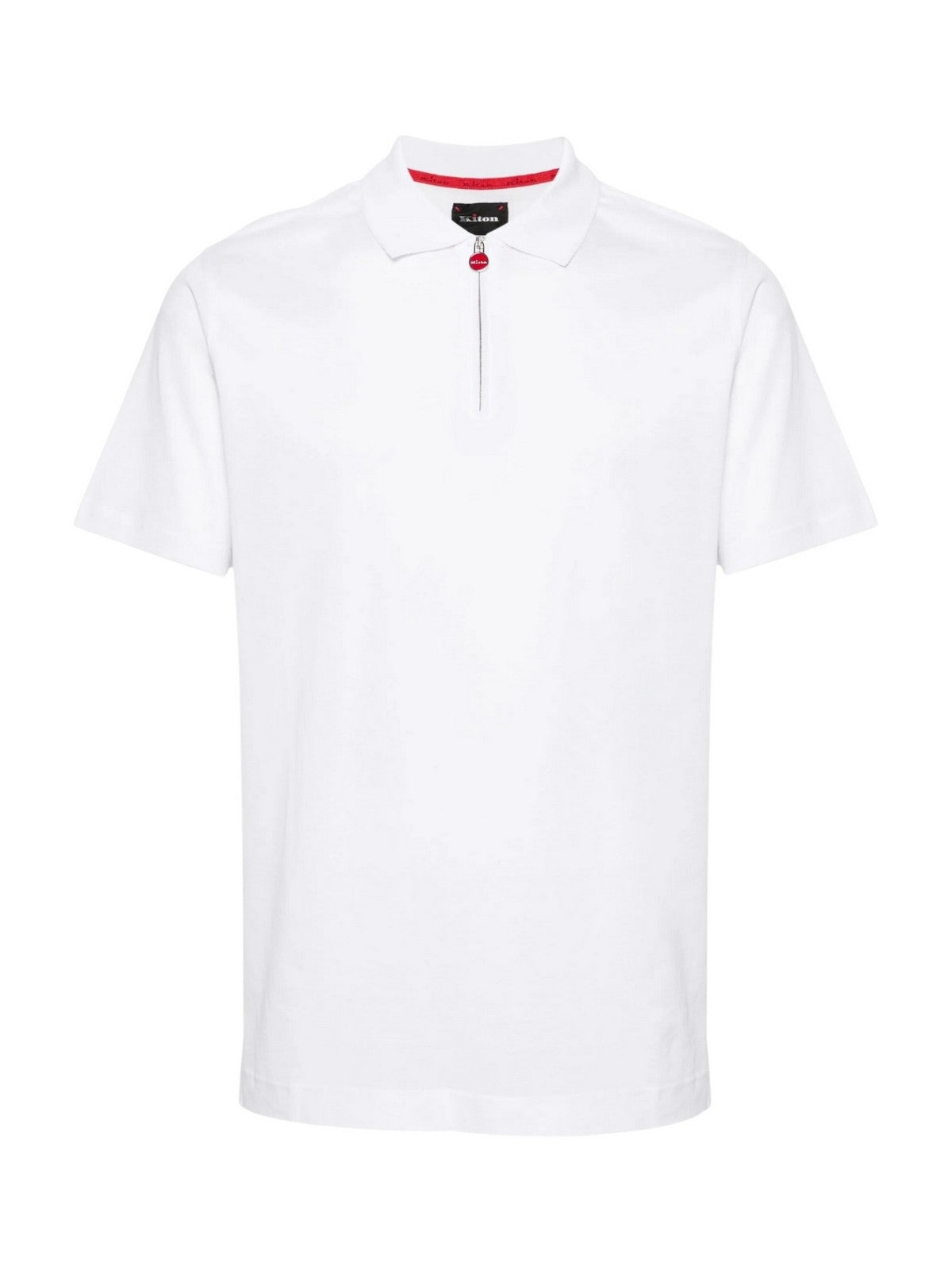 KITON Polo Uomo UMK117140C00F WHITE Bianco gioboutiqueweb