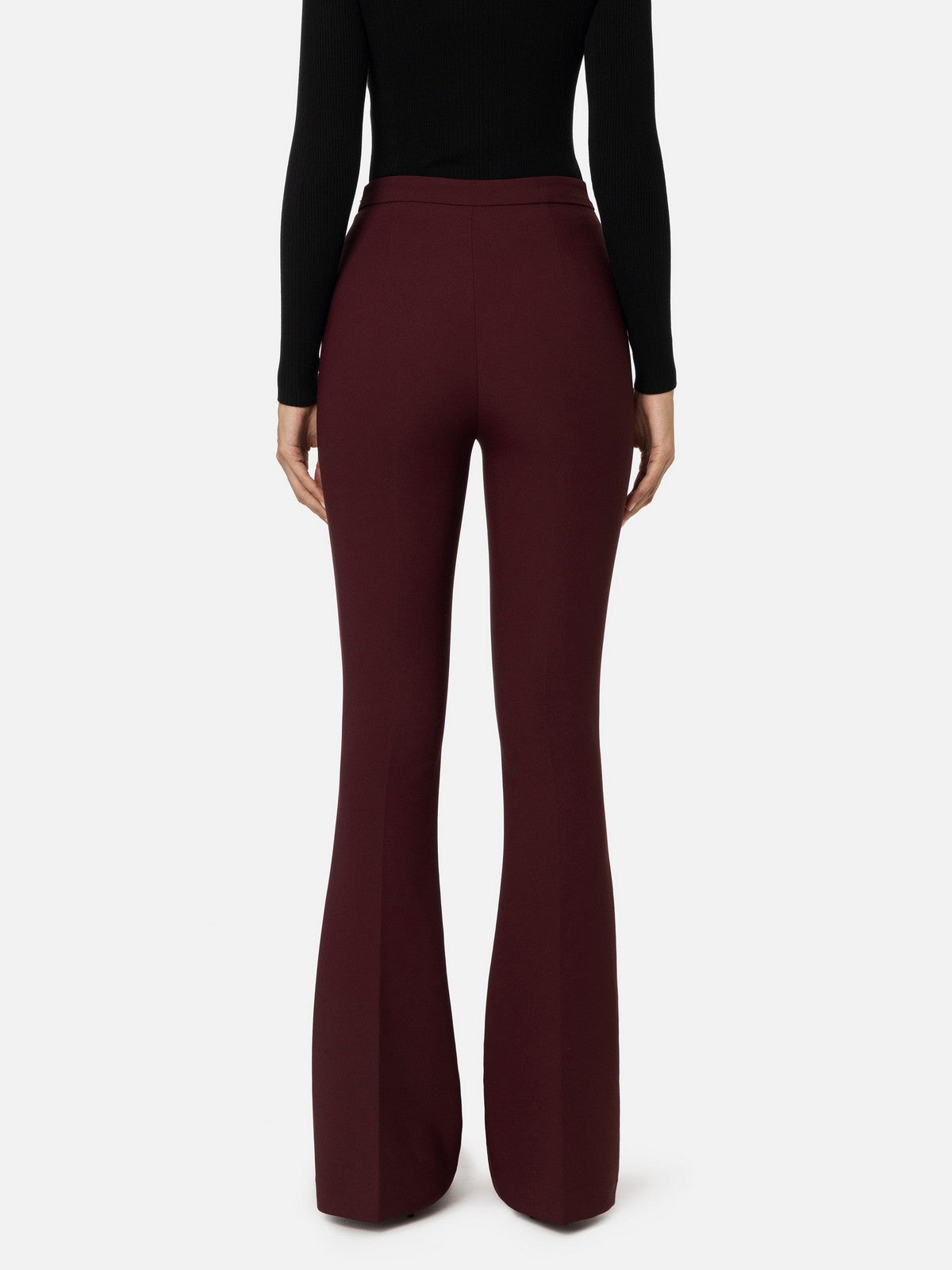 ELISABETTA FRANCHI Pantalone Donna PA02246E2 CG3 Rosso gioboutiqueweb