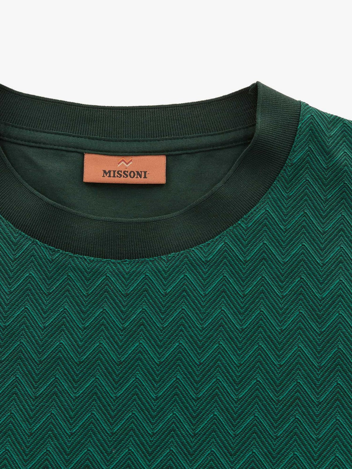 MISSONI T-shirt Uomo US25SL09-BJ00LJ S6147 Verde gioboutiqueweb
