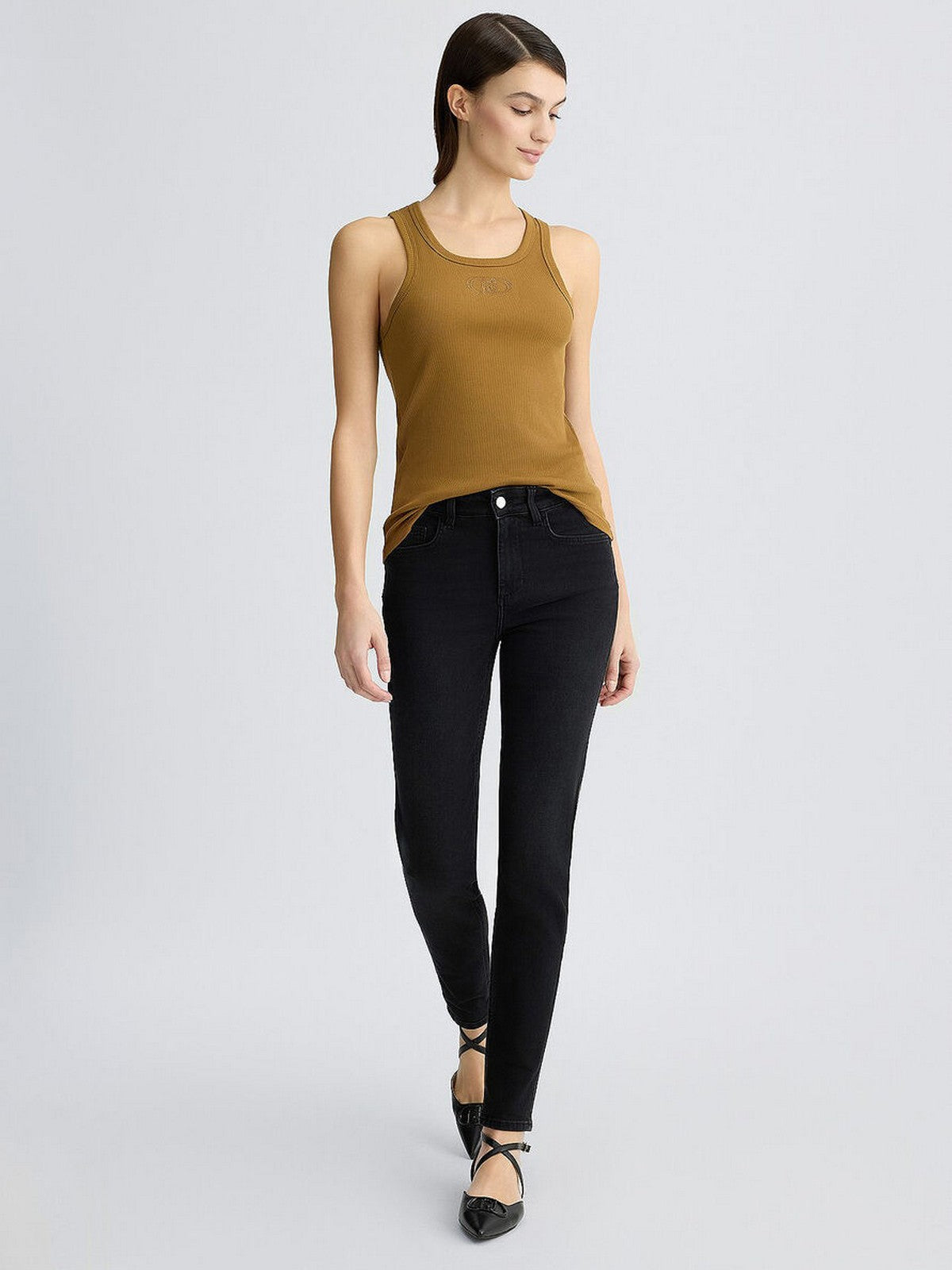 LIU JO BLUE DENIM Jeans Donna UA5013D4615 87385 Nero gioboutiqueweb