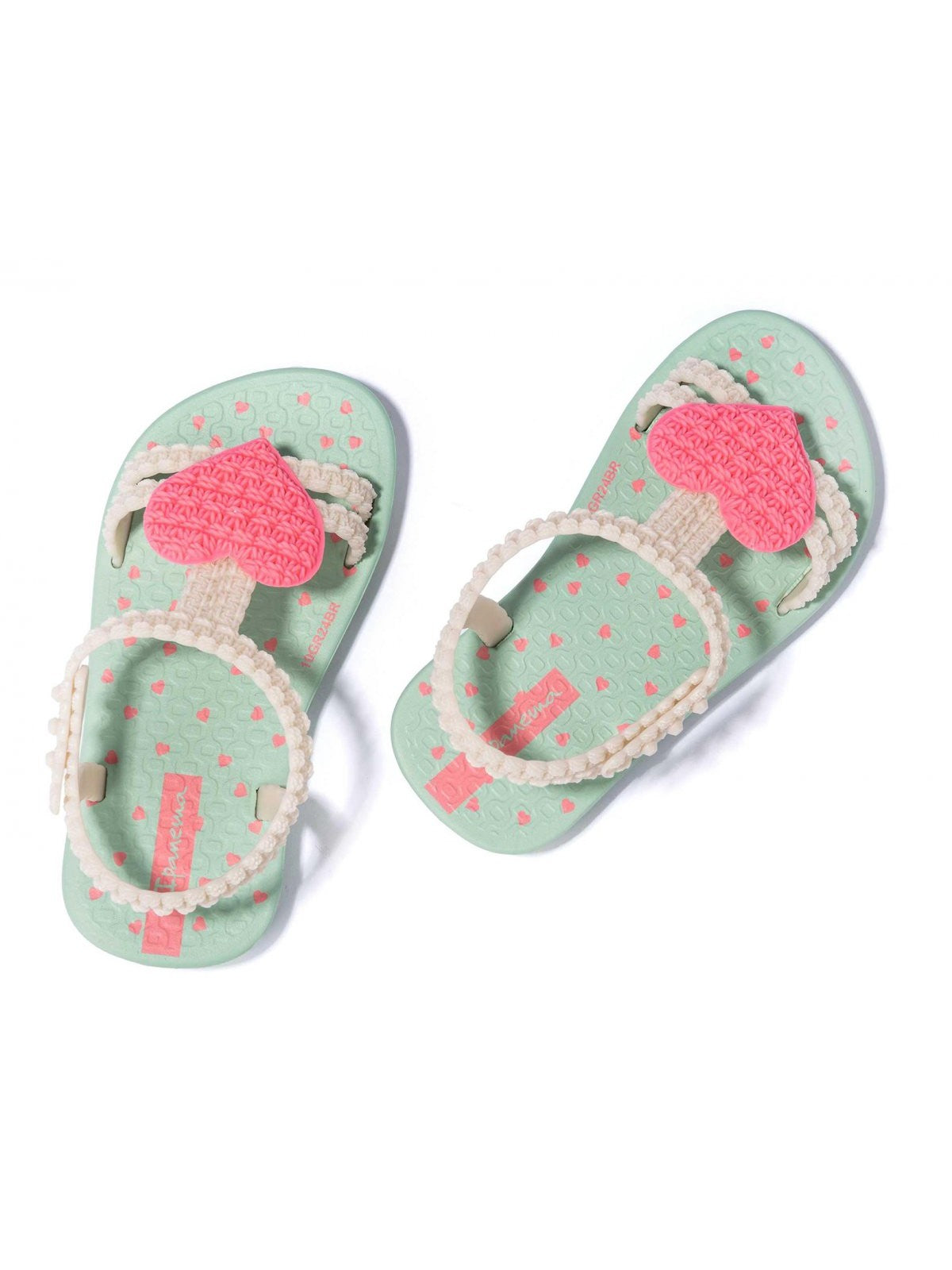 IPANEMA Sandalo Bambine e ragazze IP.81997 BC820 GREEN/BEIGE/PINK gioboutiqueweb