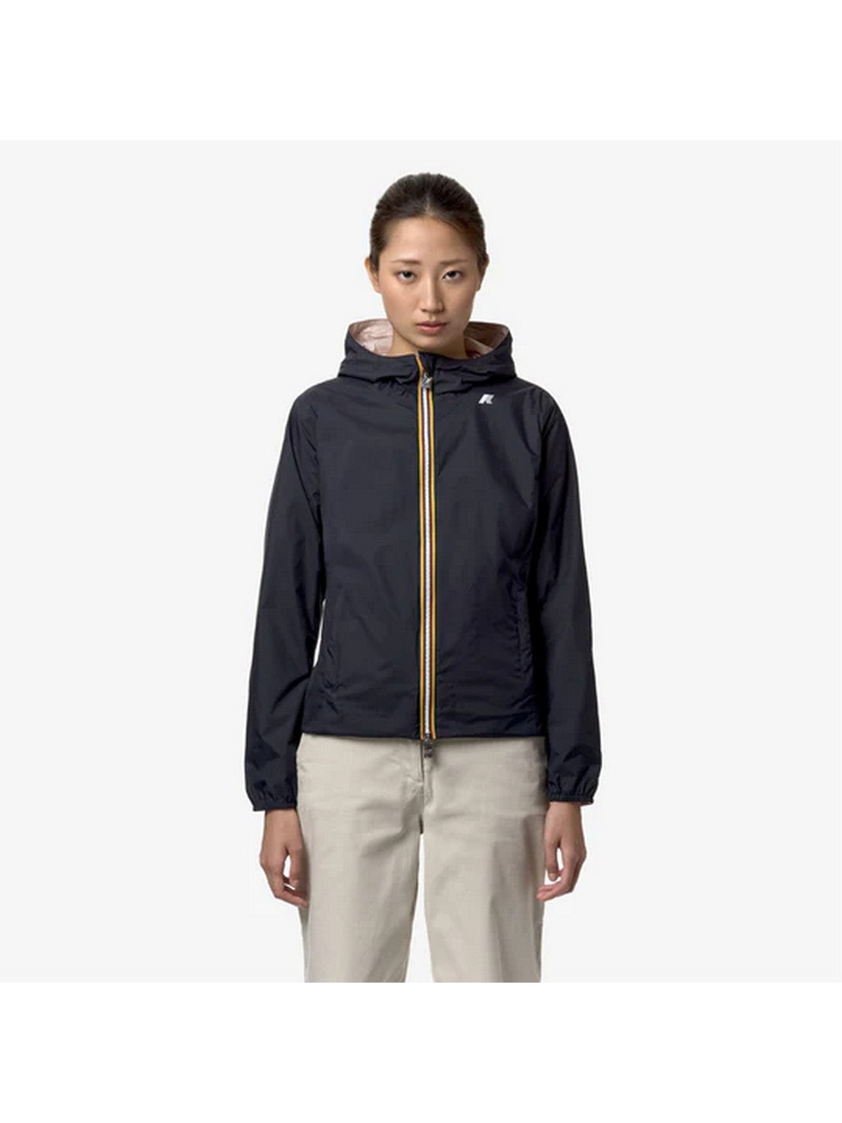 K-Way-Jacke Frauen Lily Eco plus Doppel K41317W Aoy Blue