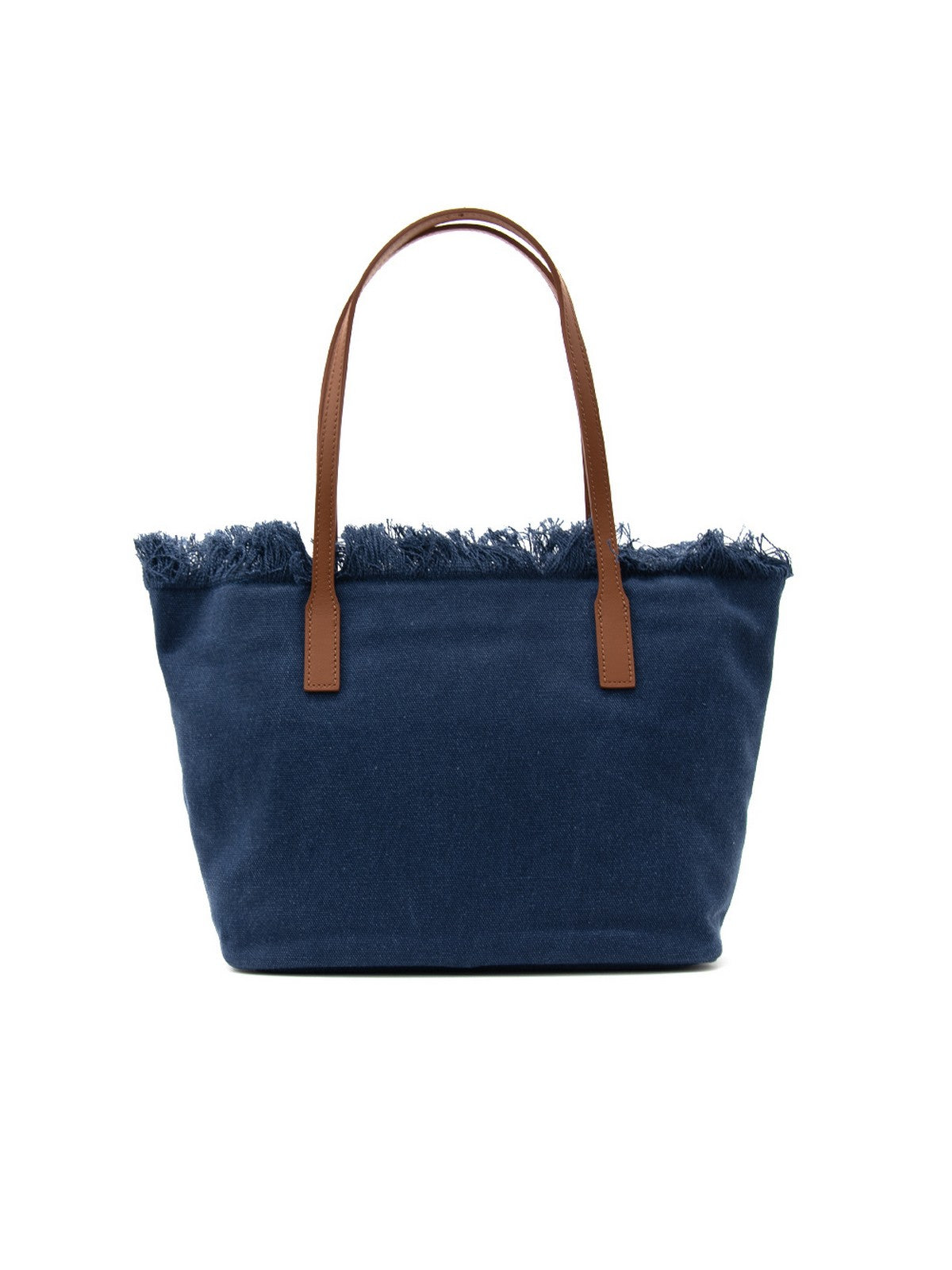 MC2 SAINT BARTH Borsa Donna CITY BAG FRINGE 01744L BLU