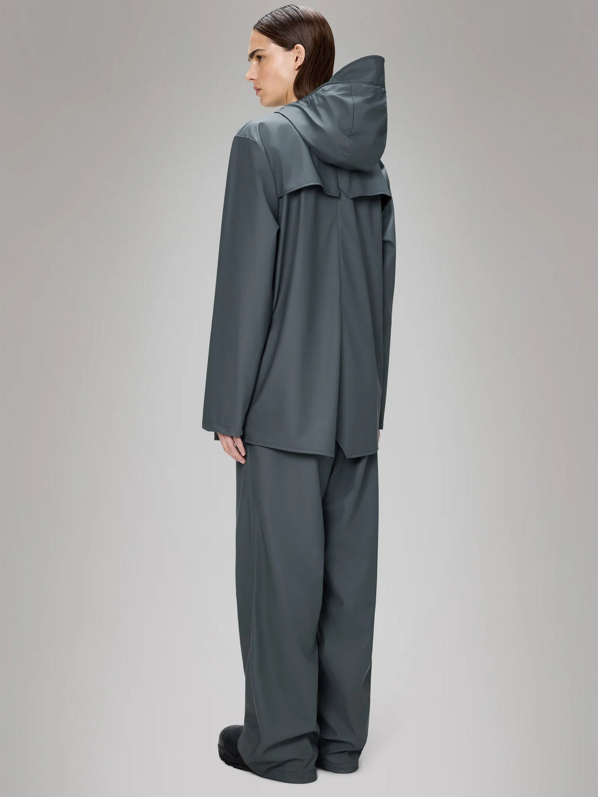 RAINS Giubbino Unisex adulto Jacket W3 12010 124 Lagoon Lagoon