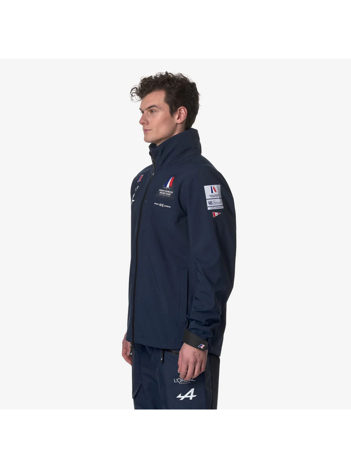 K-Way Herrenjacke Penthievre Orient Express Team K3128VW B29 Blau