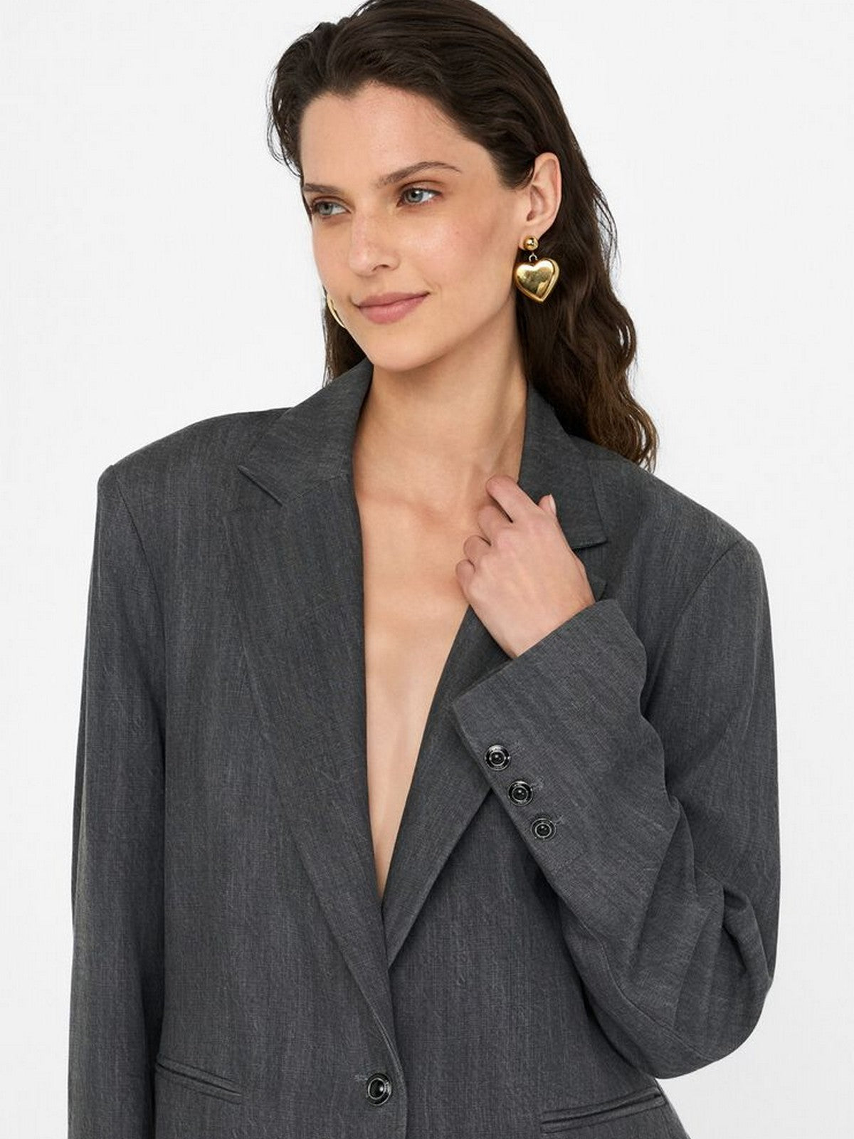 LIU JO BLUE DENIM Giacca Donna UF5141D0266 87457 Den.Grey tailoring w