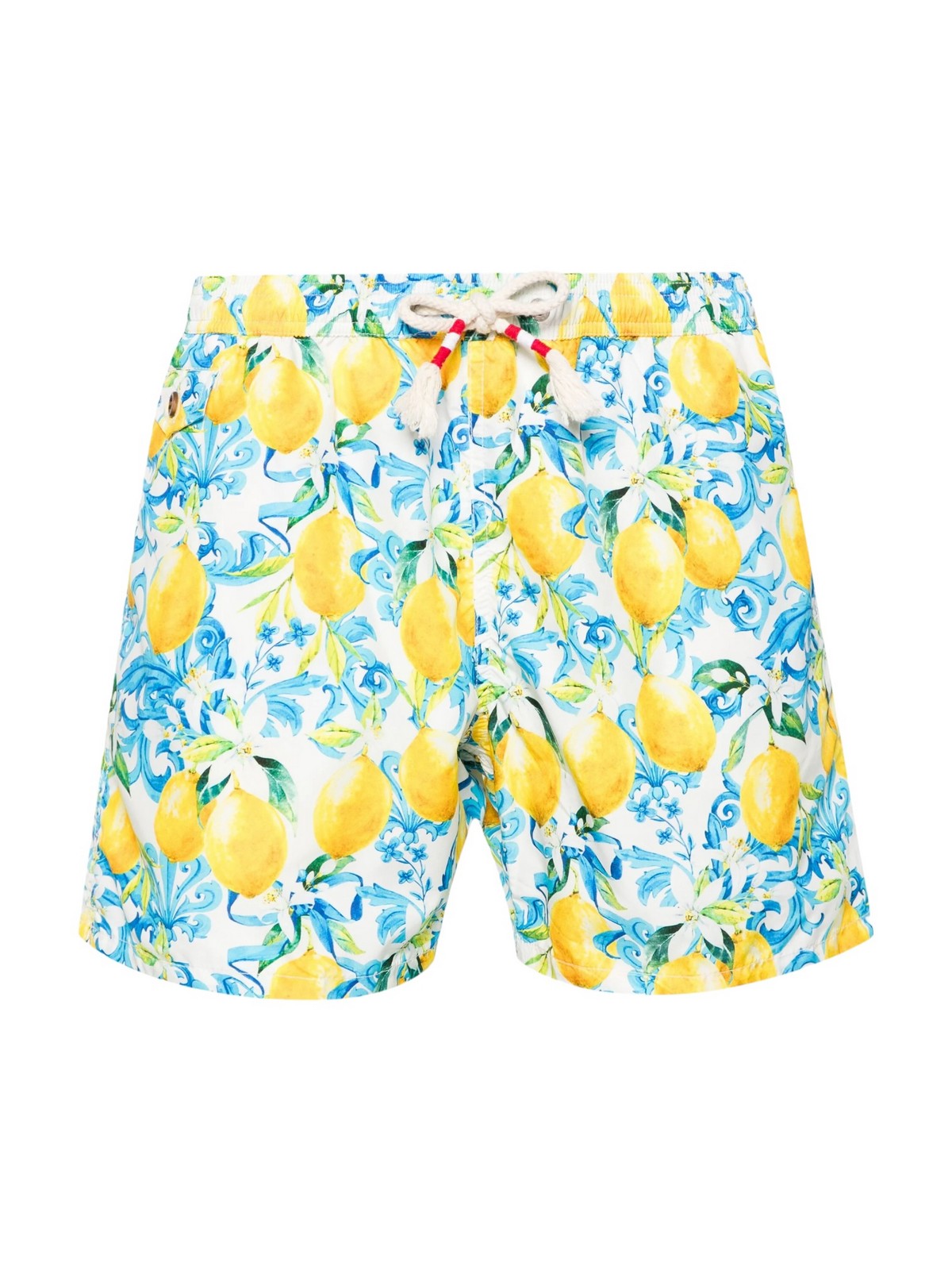 MC2 SAINT BARTH Costume da bagno Uomo LIGHTING 70 03597F Bianco gioboutiqueweb