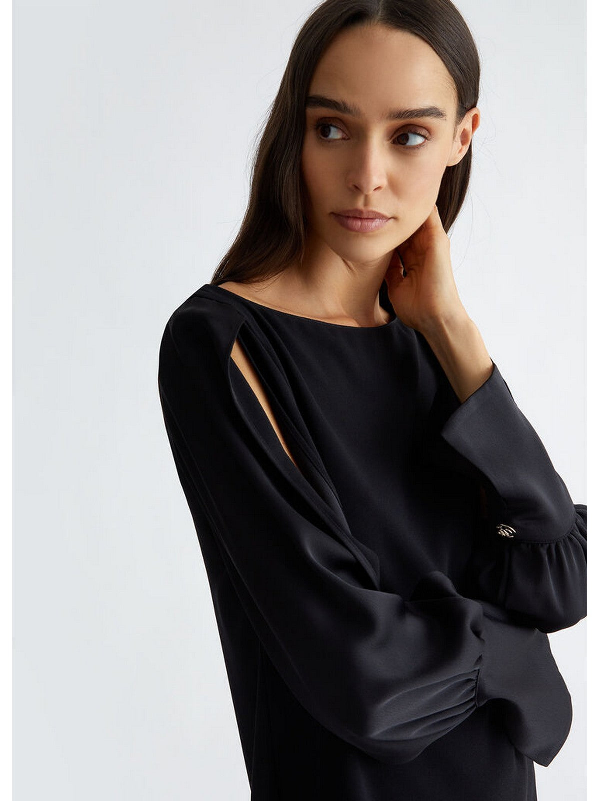 LIU JO BLACK Abito Donna CF4064T3970 22222 Nero gioboutiqueweb