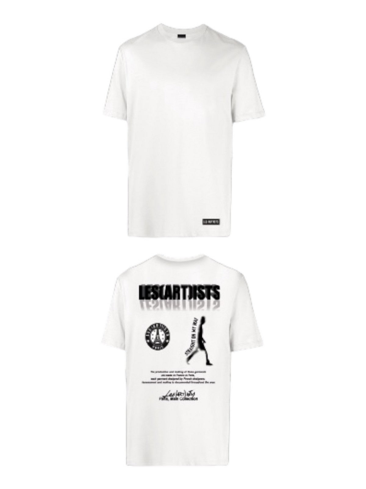 LES ARTISTS T-Shirt e Polo Uomo 24SSLATS562 Bianco gioboutiqueweb