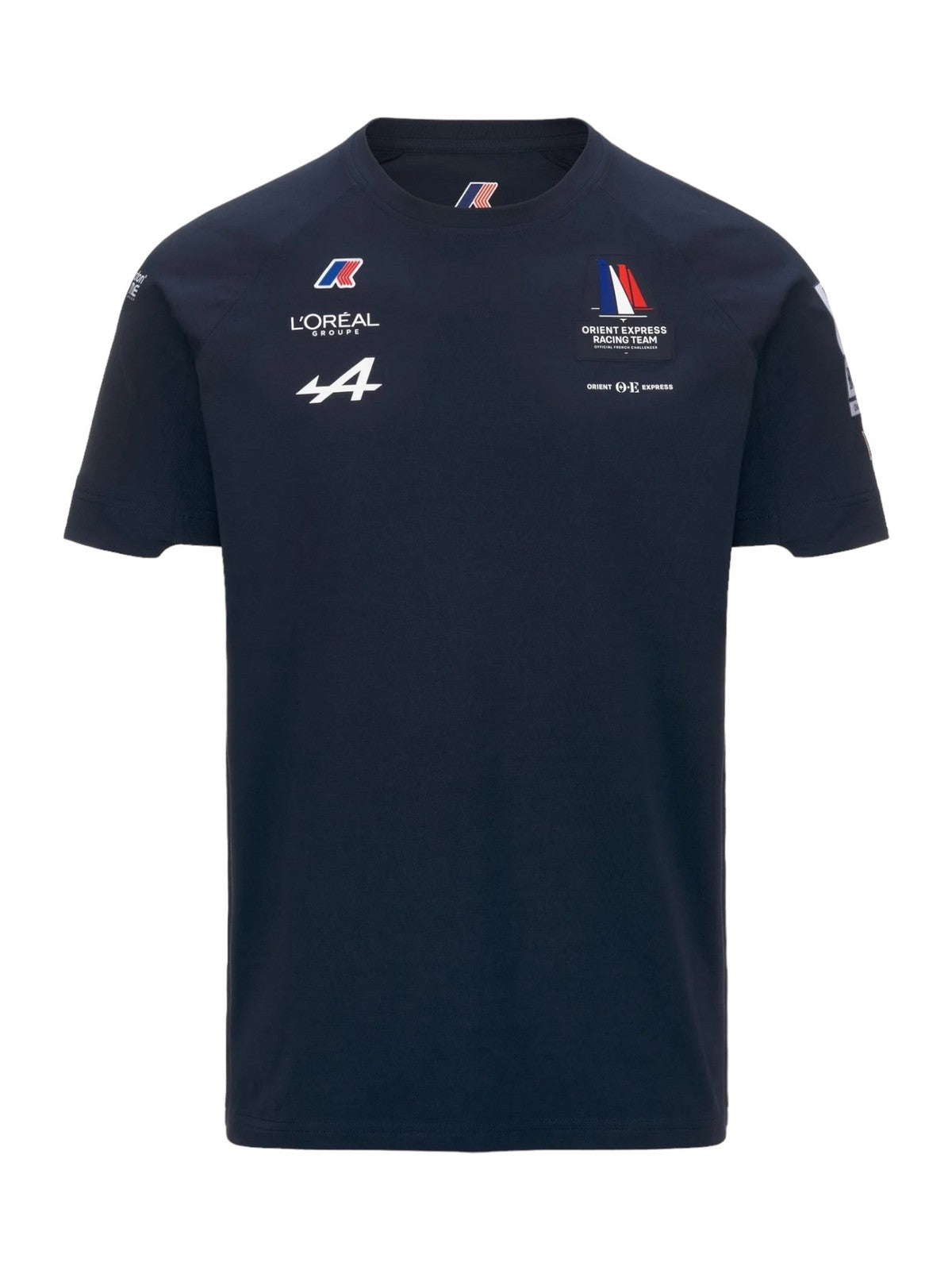 K-Way-T-Shirt und Palulel Orient Express Team AC K8125W B29 Blau