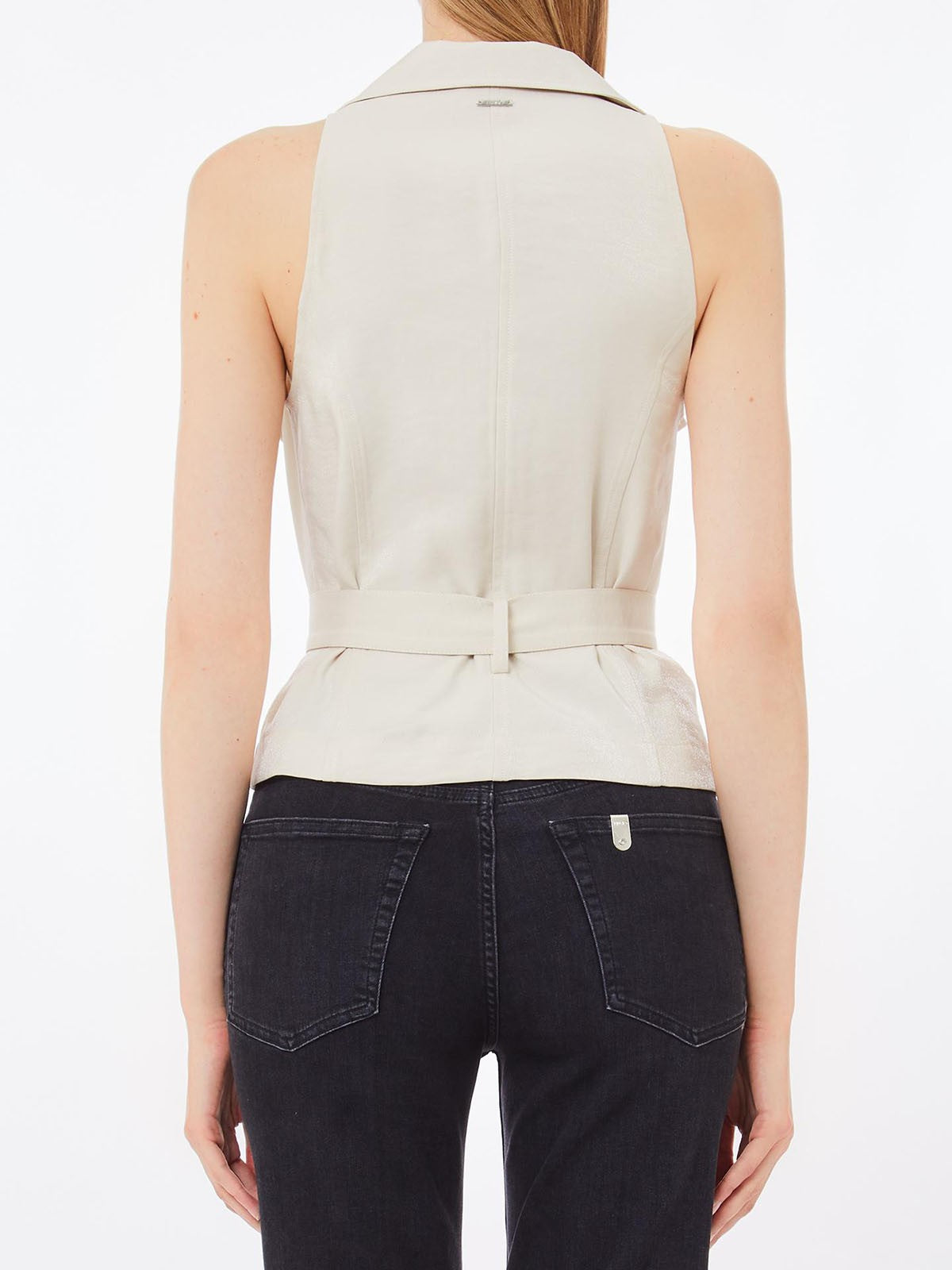 LIU JO WHITE Gilet Donna WA5422T3406 20304 Bianco gioboutiqueweb