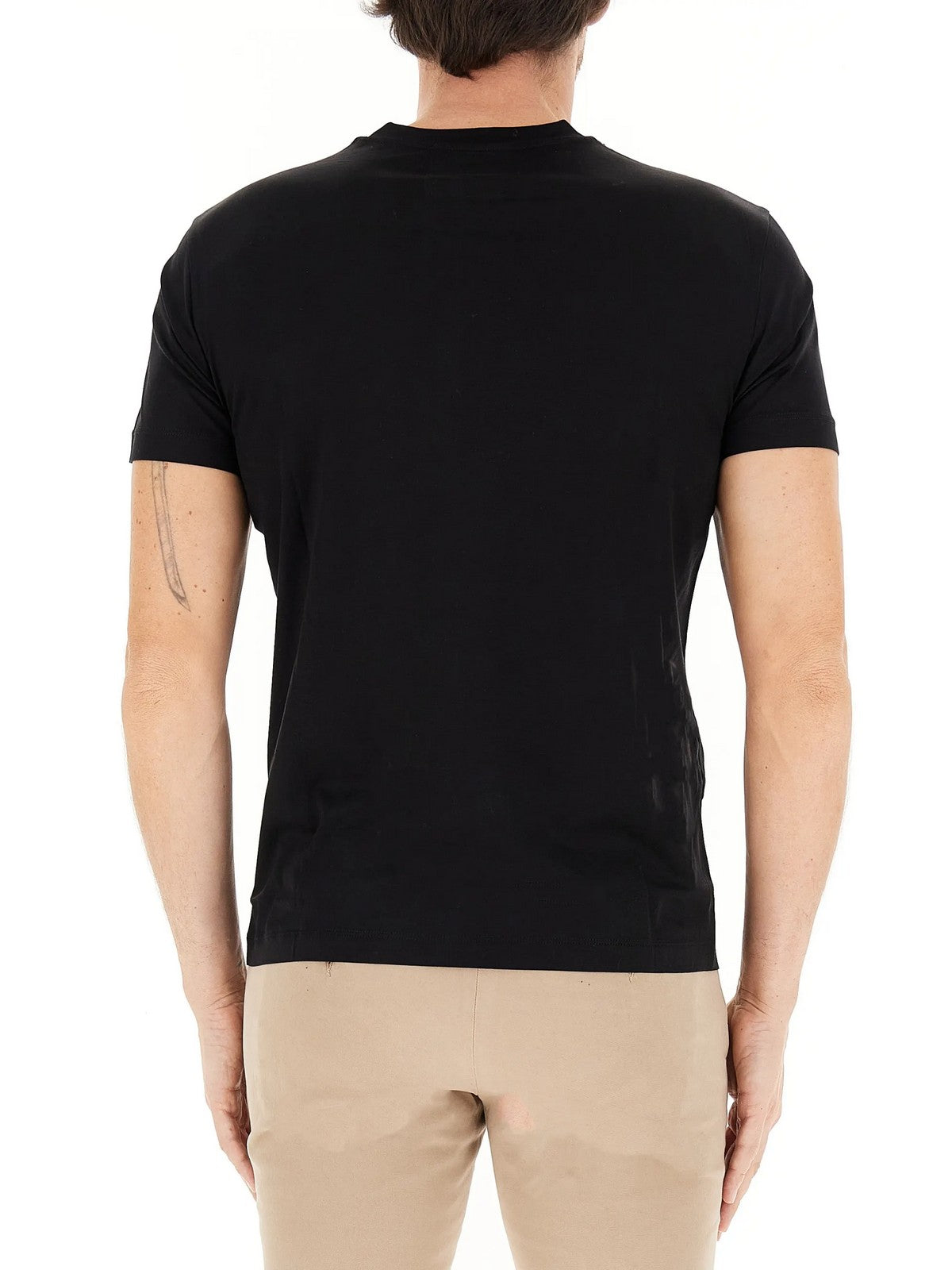 EMPORIO ARMANI T-shirt Uomo 8N1TE8 1JUVZ 0999 Nero gioboutiqueweb