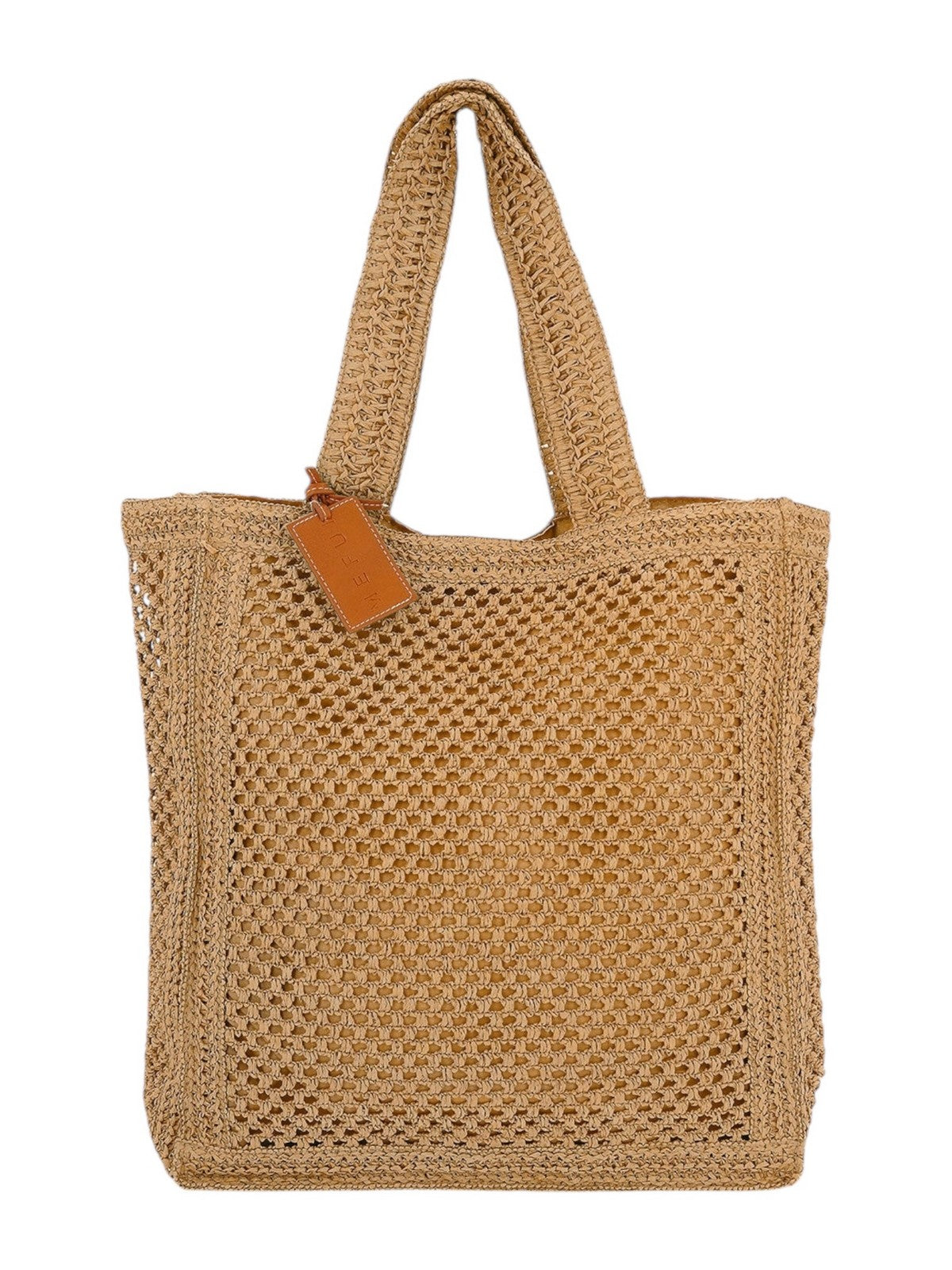 ME FUI borsa mare Donna MA25-A076LB LIGHT BROWN