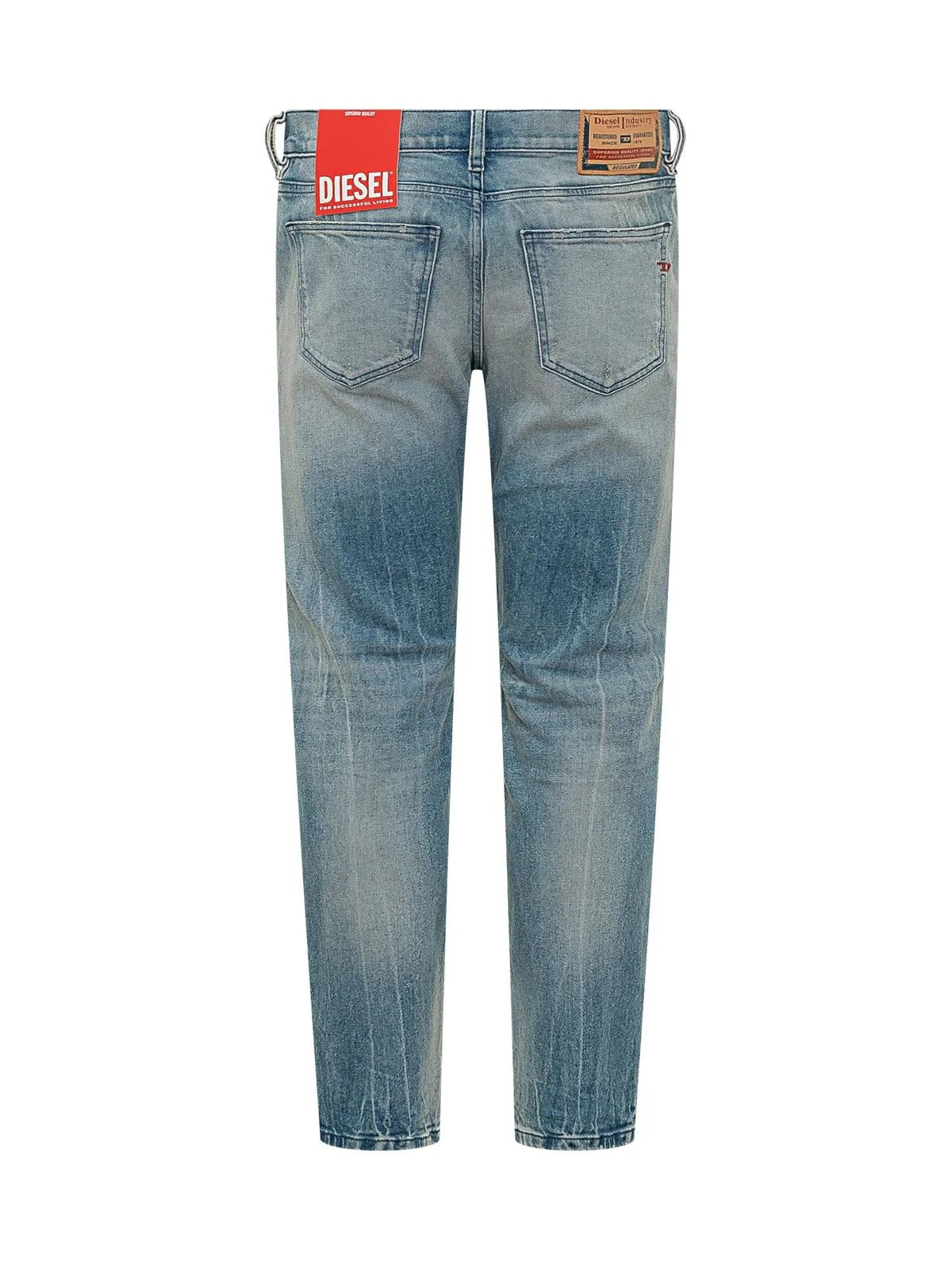 DIESEL Jeans Uomo 2019 D-STRUKT L.30 PANTALONI A03562 09N38 01 900 - DENIM