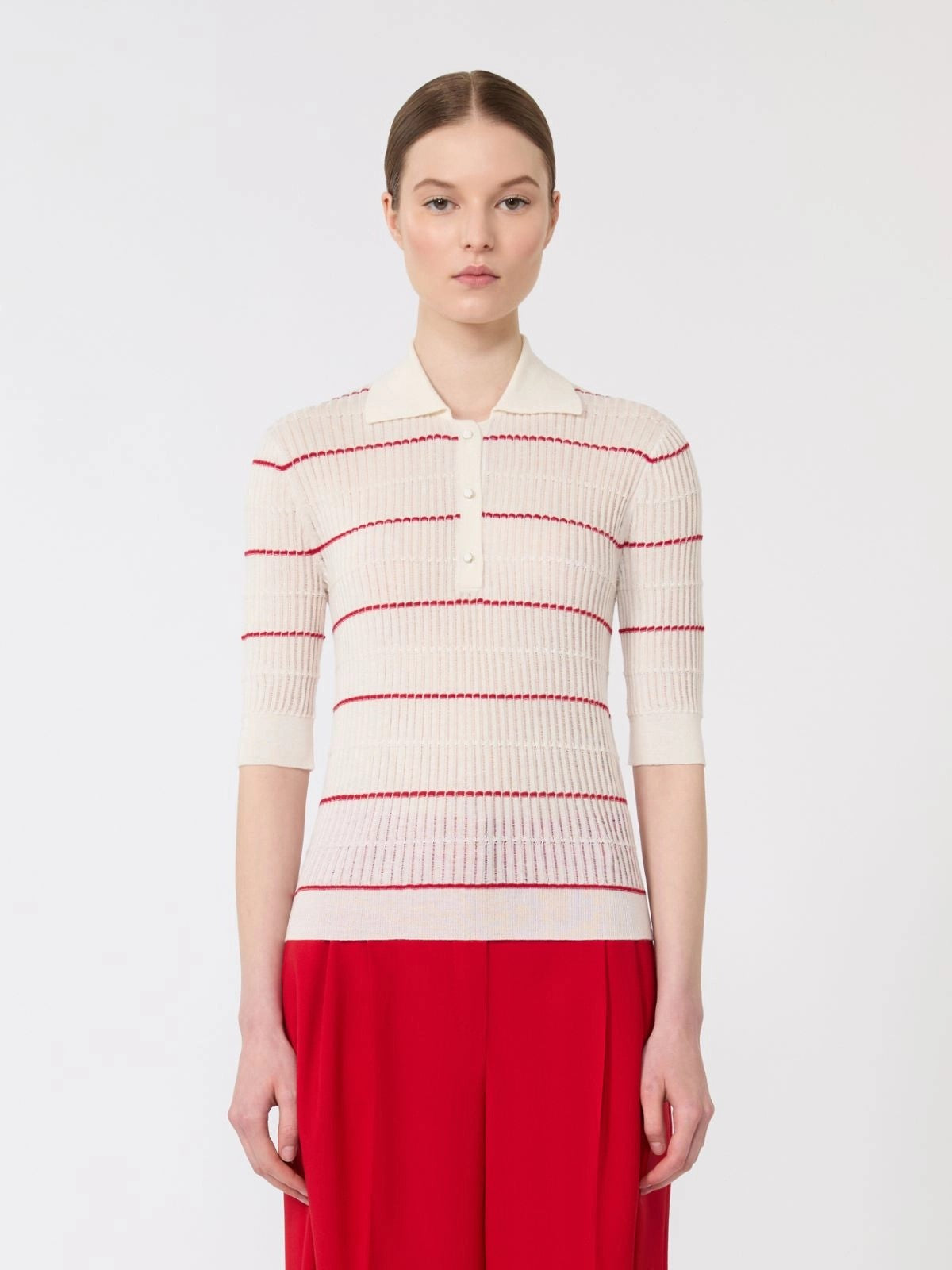 MAX MARA STUDIO Maglia Donna MSTGALLO 2616361051600 012 Bianco