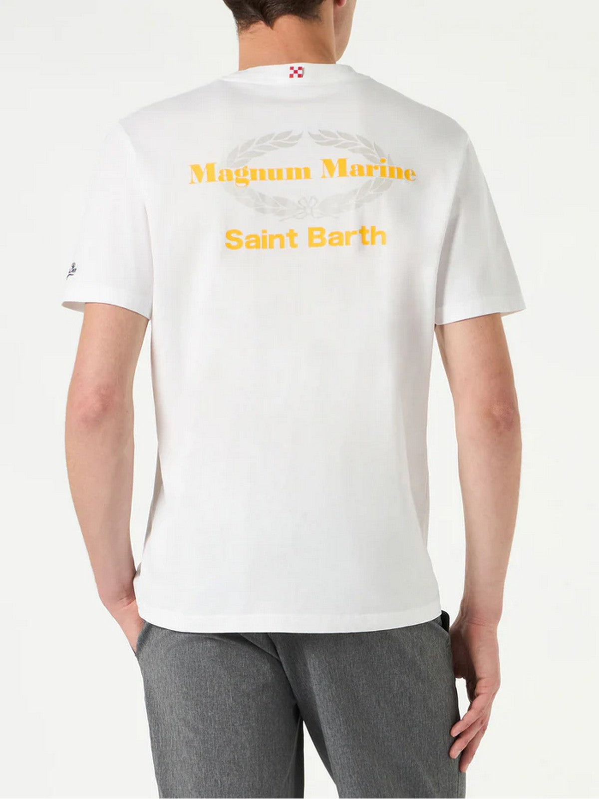 MC2 SAINT BARTH T-Shirt e Polo Uomo TSHIRT MAN 03466F Bianco gioboutiqueweb