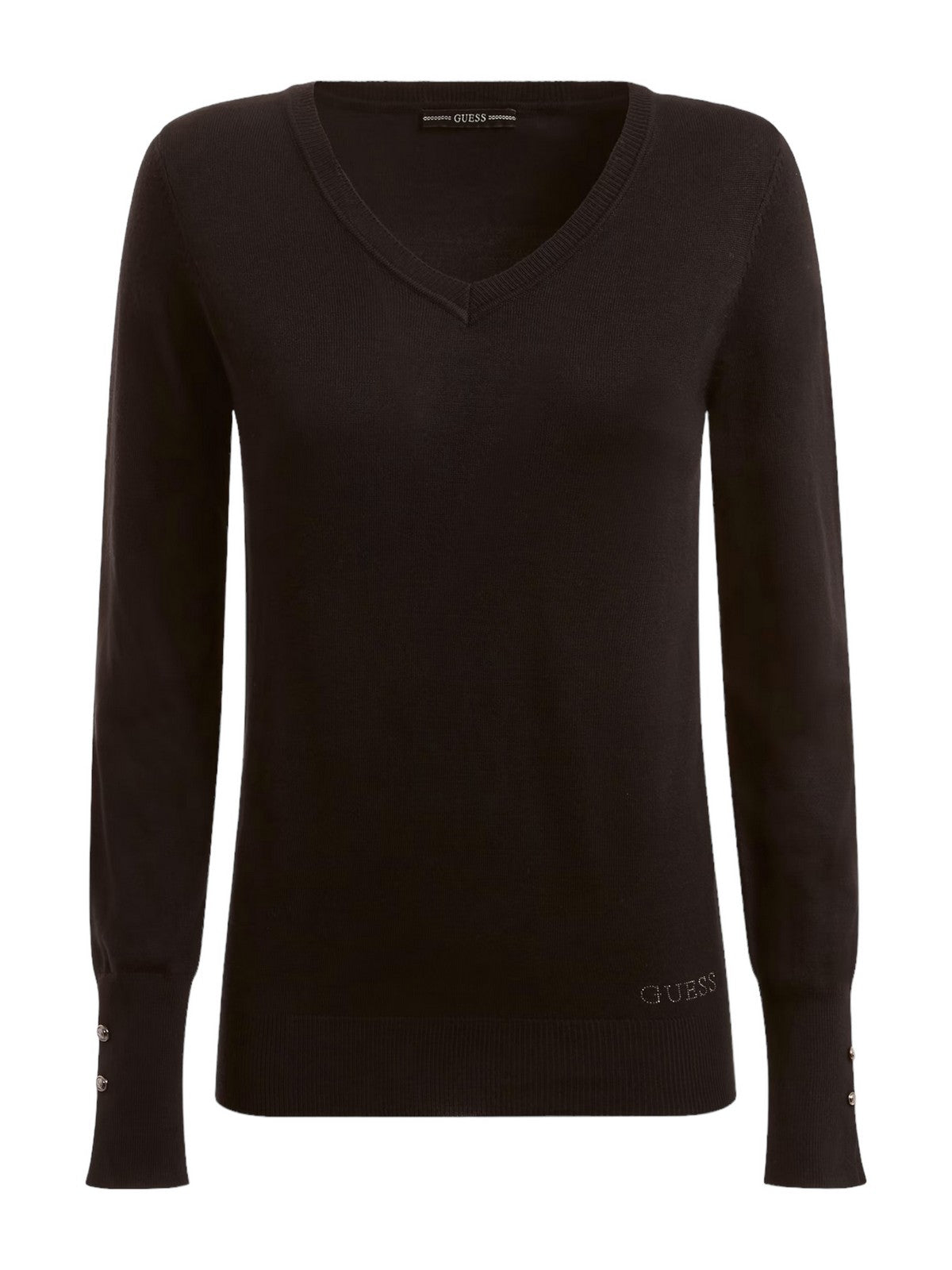 GUESS Maglione Donna W2YR31 Z2V62 JBLK Nero gioboutiqueweb