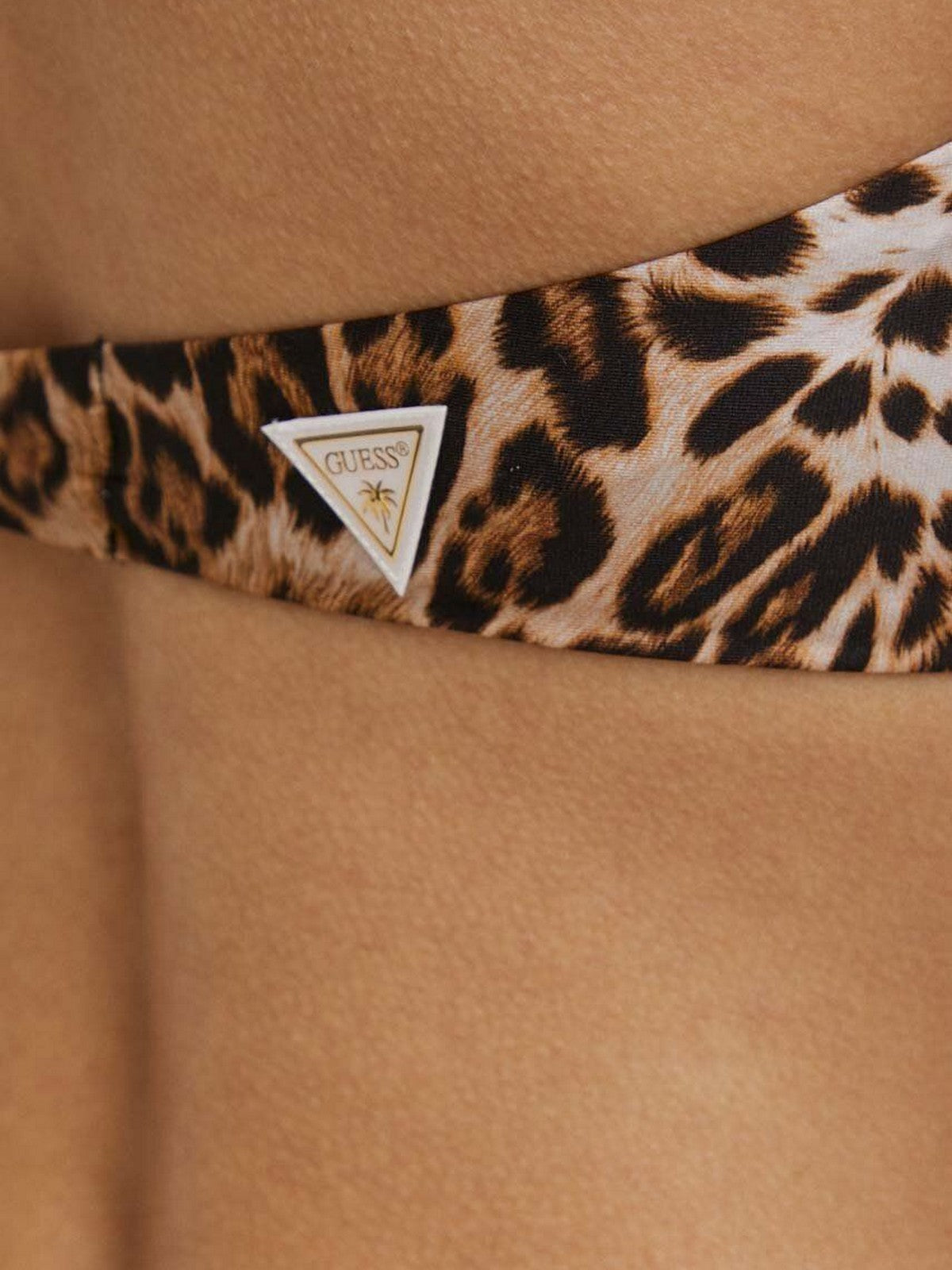 Guess Beachwear Bathroom Costume Woman Removable Padding Ba E4GJ24 MC04R P122 Beige