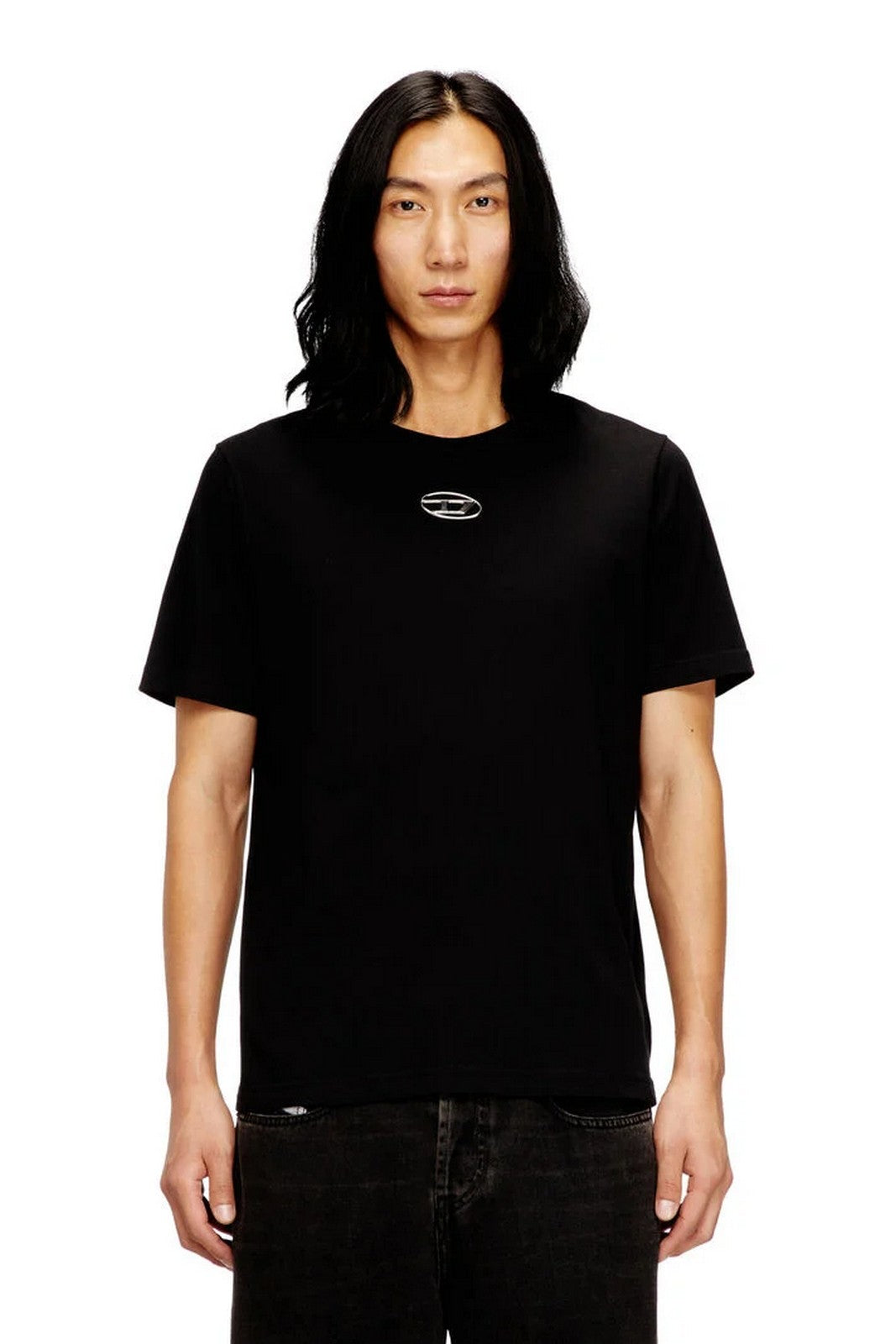 DIESEL Men's T-shirt T-ADJUST-OD T-SHIRT A17880 0CLBR 9XX 004 - DEEP/BLACK