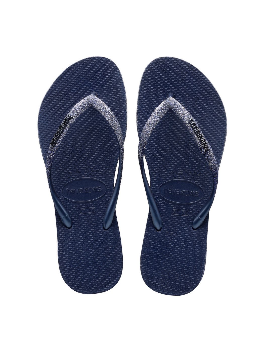 HAVAIANAS Infradito Donna SLIM SPARKLE ME FC 4146093.0555 Blu gioboutiqueweb