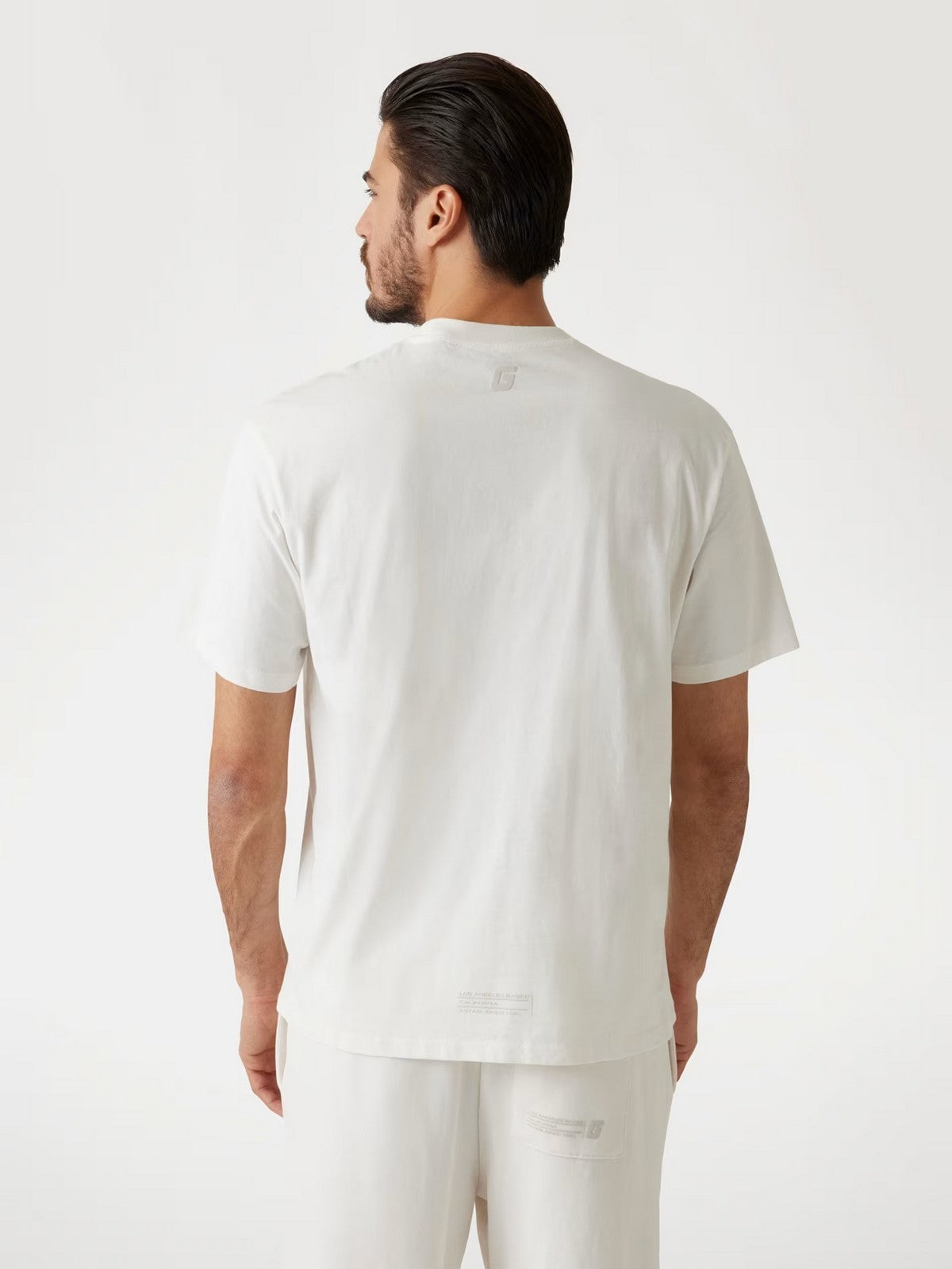 GUESS SPORT T-shirt Uomo AZHA CN OVER T-SHIRT Z4BI02 I3Z14 G018 Bianco gioboutiqueweb